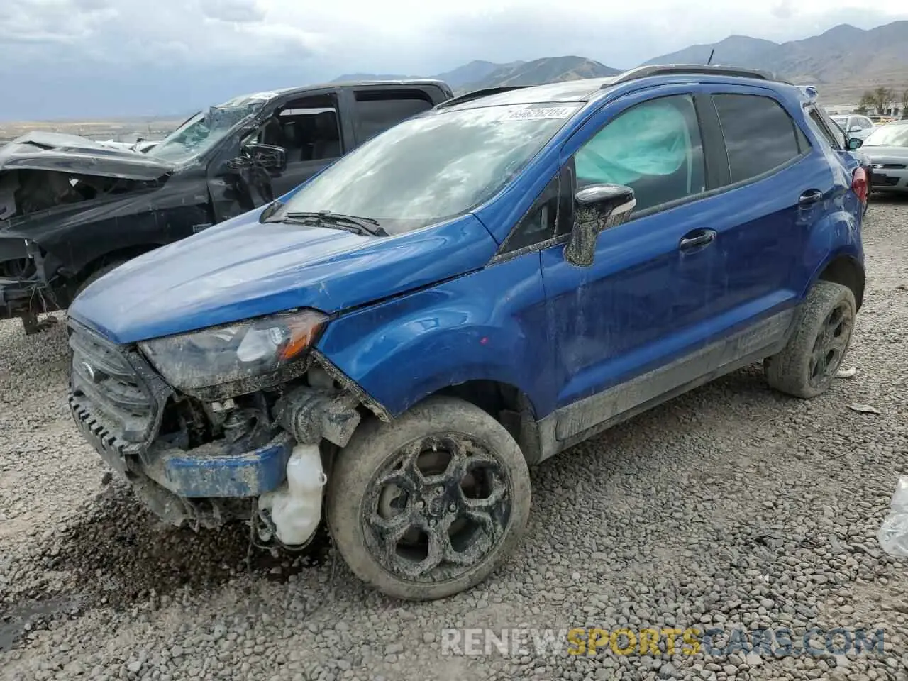1 Photograph of a damaged car MAJ6S3JL2MC430203 FORD ECOSPORT 2021