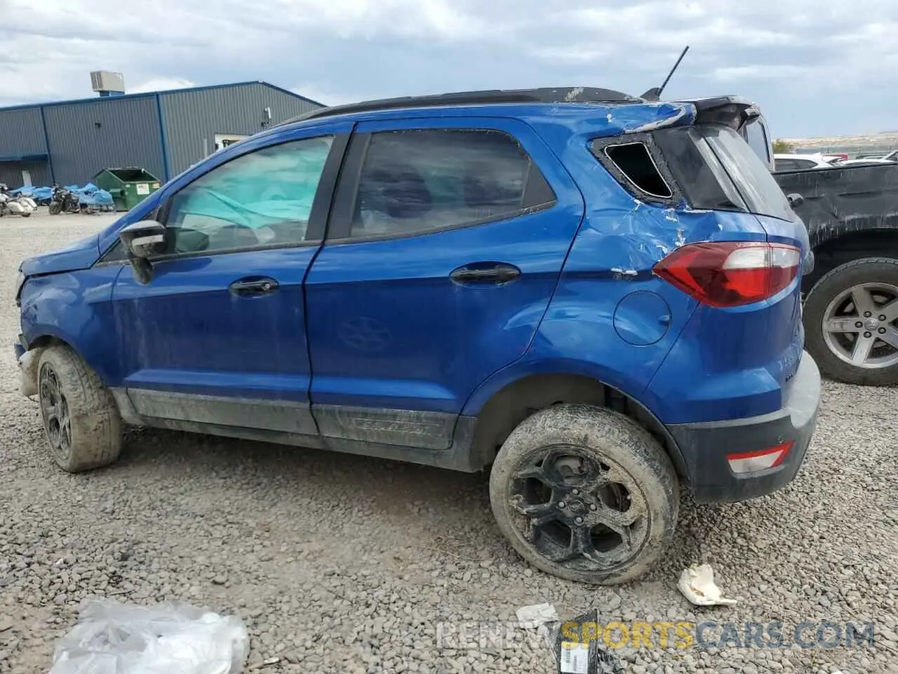 2 Photograph of a damaged car MAJ6S3JL2MC430203 FORD ECOSPORT 2021