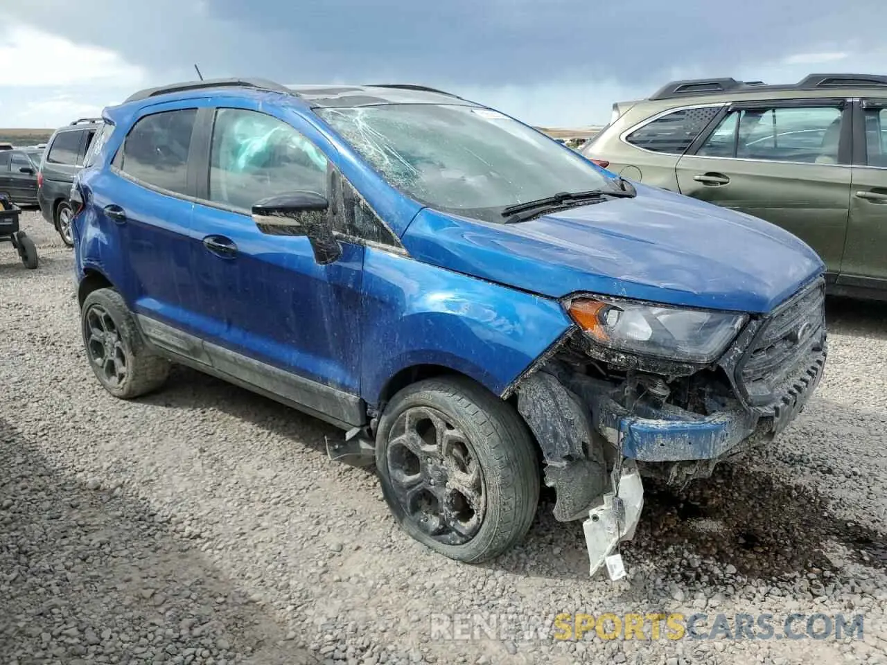 4 Photograph of a damaged car MAJ6S3JL2MC430203 FORD ECOSPORT 2021