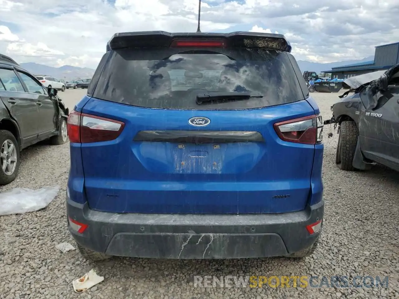 6 Photograph of a damaged car MAJ6S3JL2MC430203 FORD ECOSPORT 2021