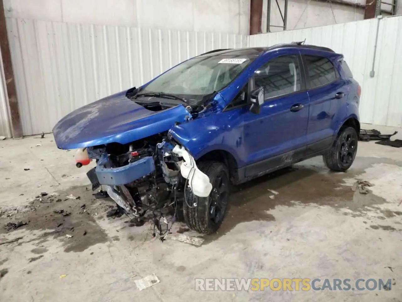 1 Photograph of a damaged car MAJ6S3JL2MC451097 FORD ECOSPORT 2021