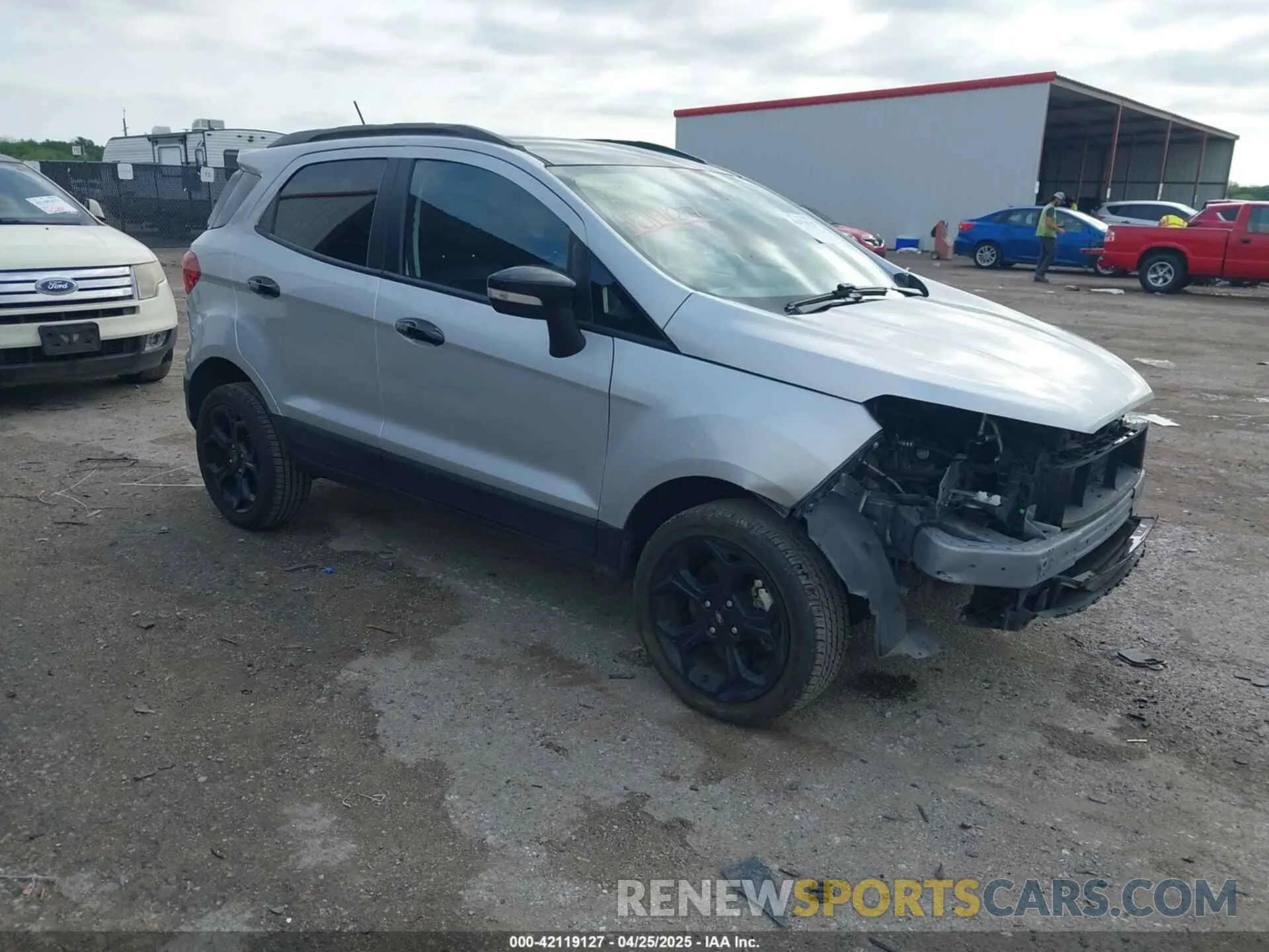 1 Photograph of a damaged car MAJ6S3JL3MC403558 FORD ECOSPORT 2021