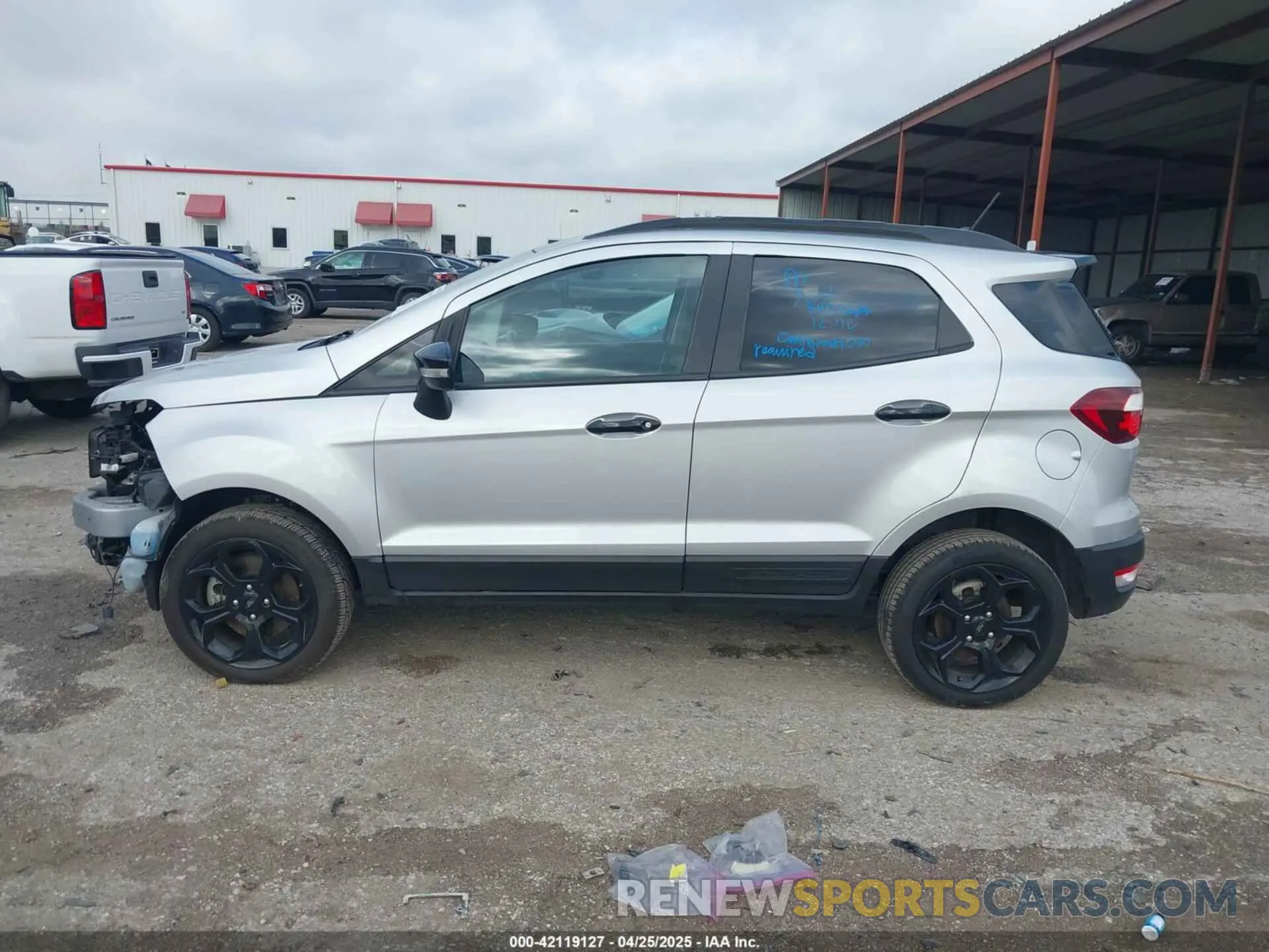 15 Photograph of a damaged car MAJ6S3JL3MC403558 FORD ECOSPORT 2021