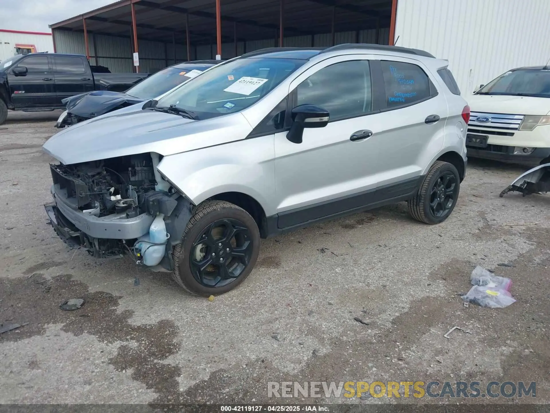 2 Photograph of a damaged car MAJ6S3JL3MC403558 FORD ECOSPORT 2021