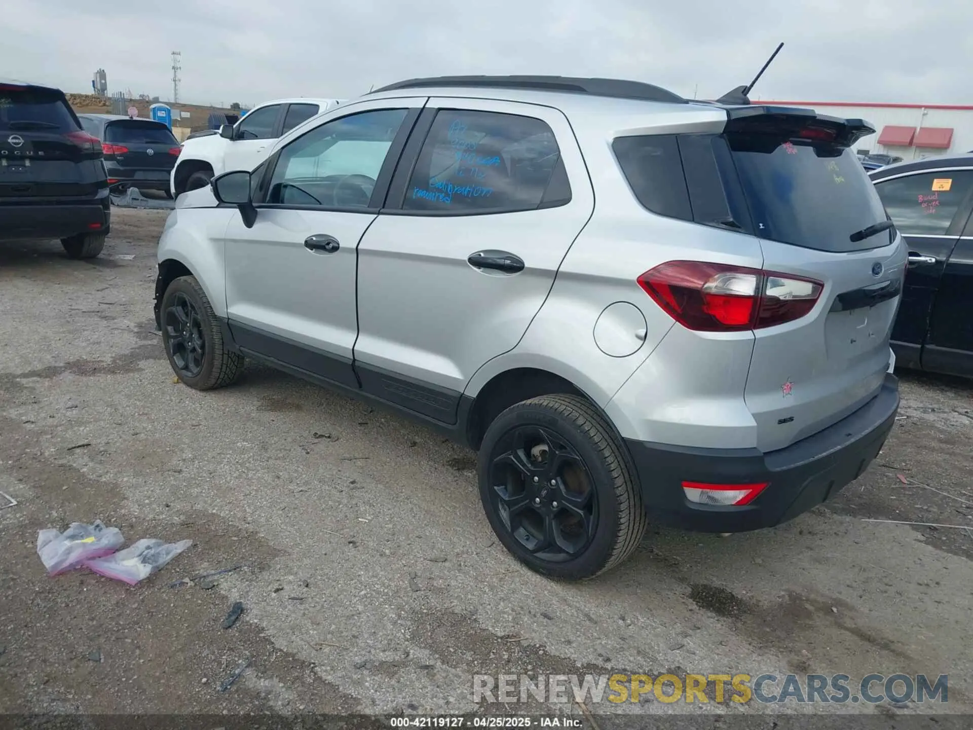 3 Photograph of a damaged car MAJ6S3JL3MC403558 FORD ECOSPORT 2021