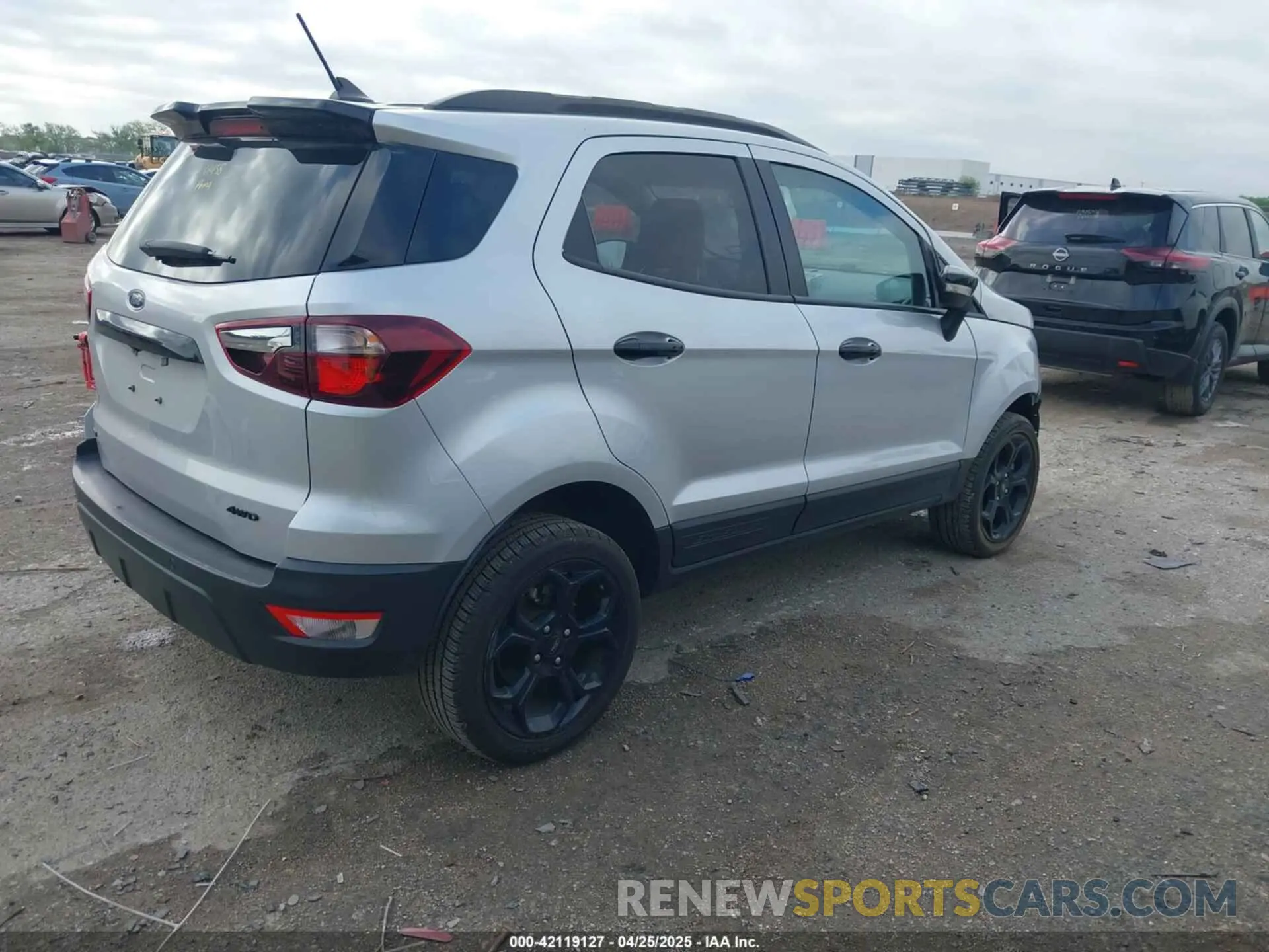 4 Photograph of a damaged car MAJ6S3JL3MC403558 FORD ECOSPORT 2021