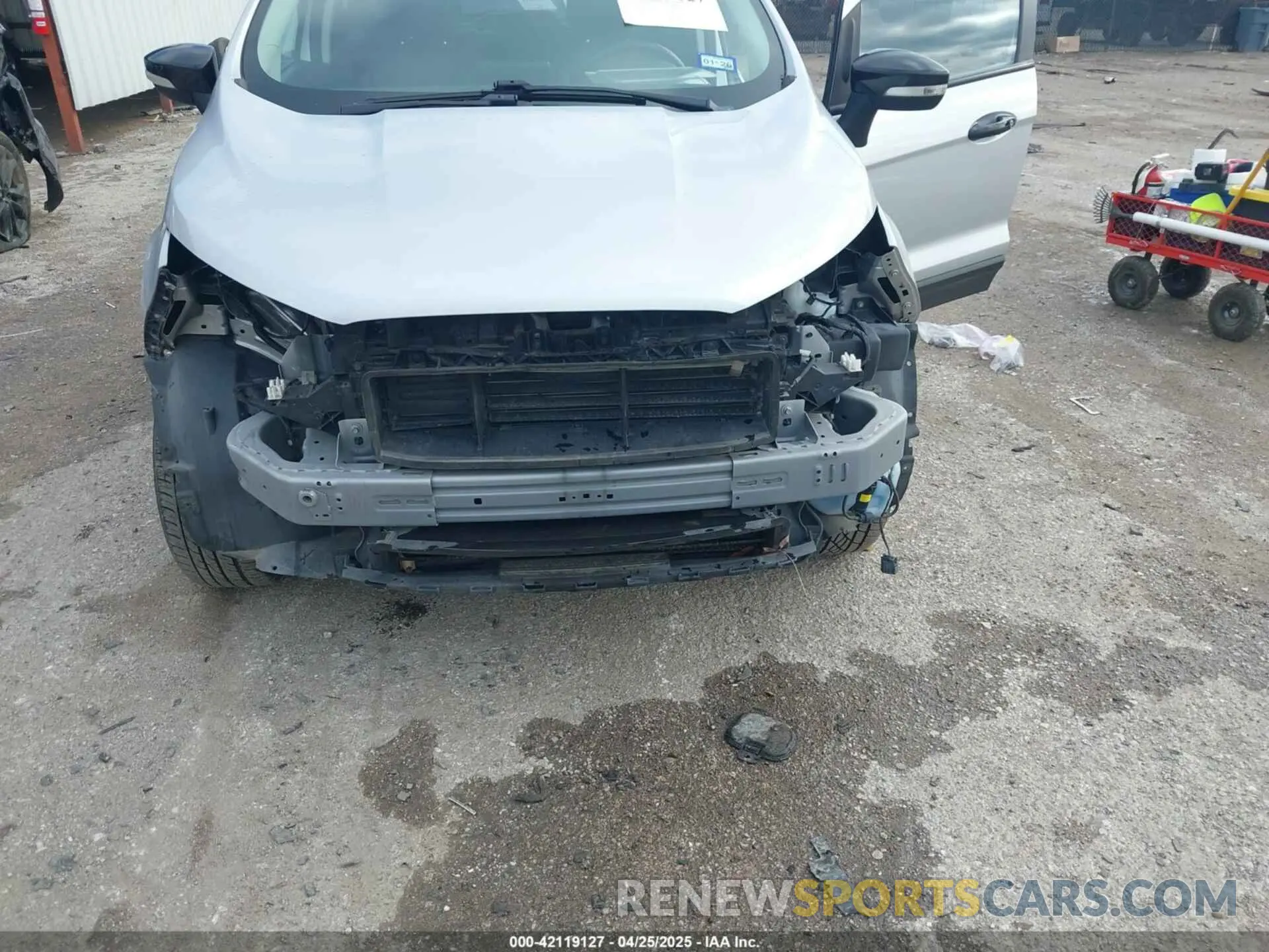 6 Photograph of a damaged car MAJ6S3JL3MC403558 FORD ECOSPORT 2021