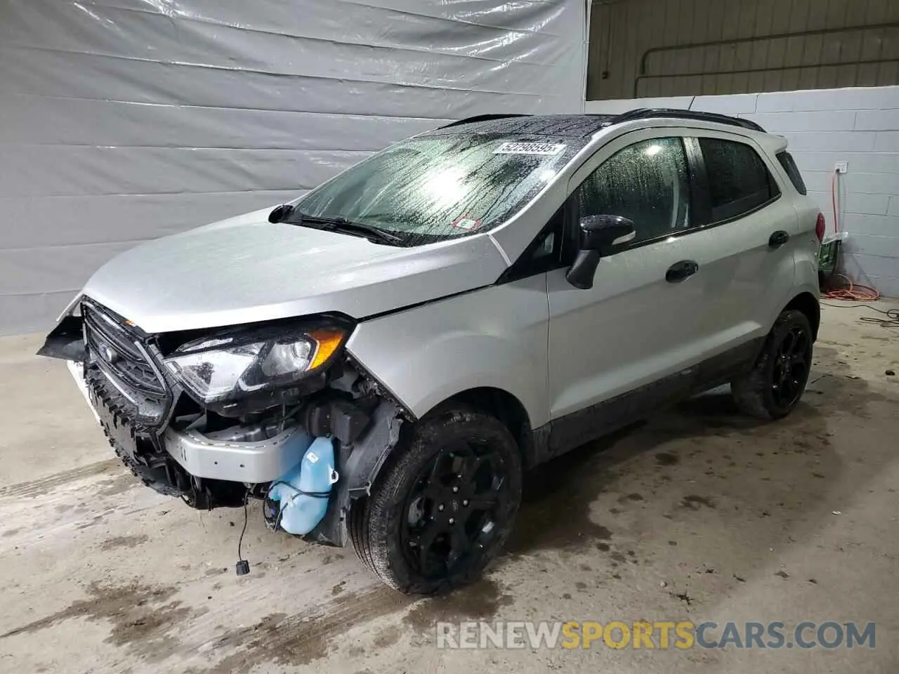 1 Photograph of a damaged car MAJ6S3JL3MC436690 FORD ECOSPORT 2021