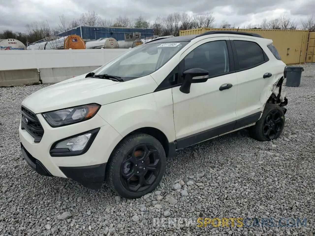 1 Photograph of a damaged car MAJ6S3JL3MC452422 FORD ECOSPORT 2021