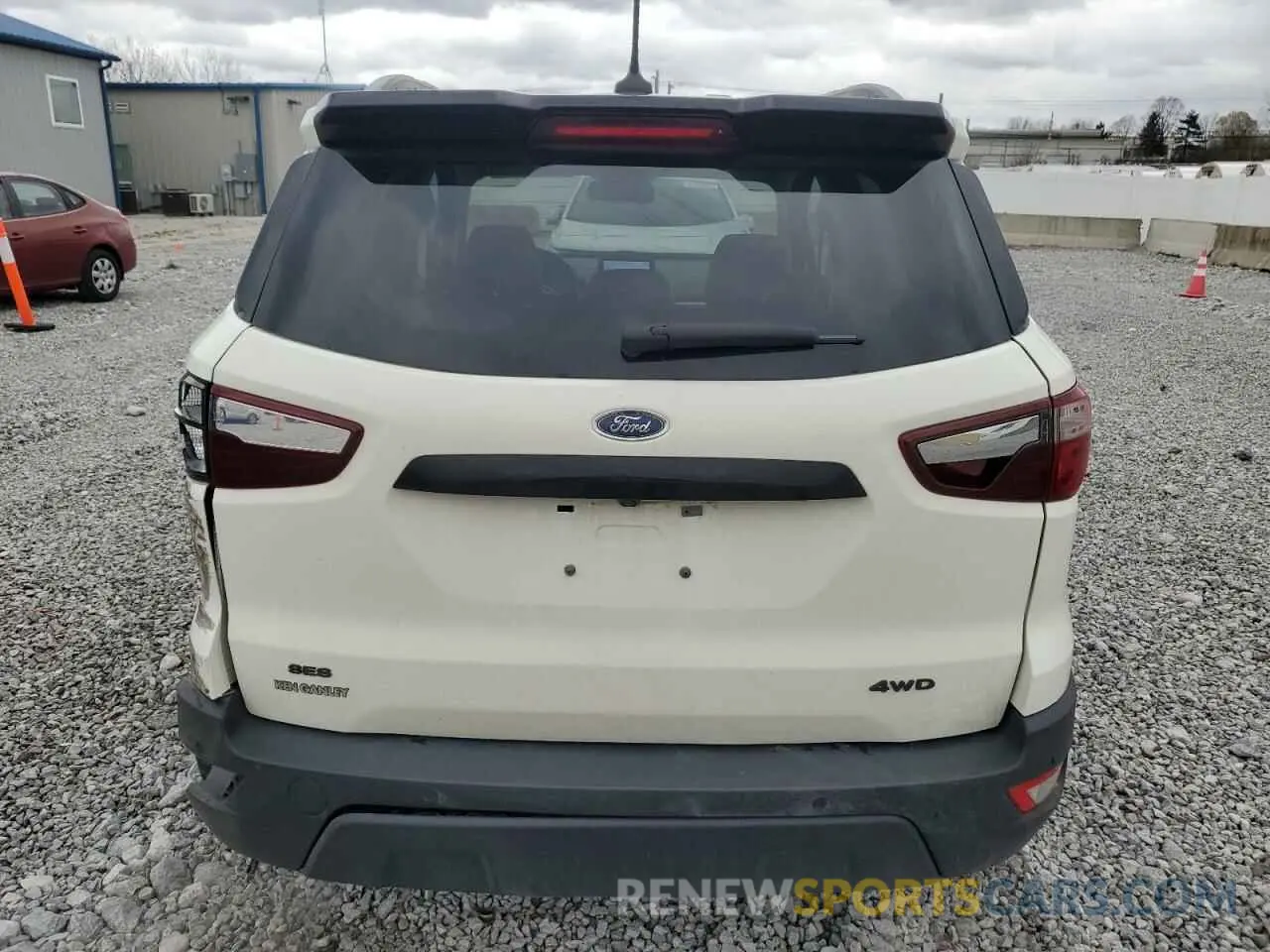 6 Photograph of a damaged car MAJ6S3JL3MC452422 FORD ECOSPORT 2021