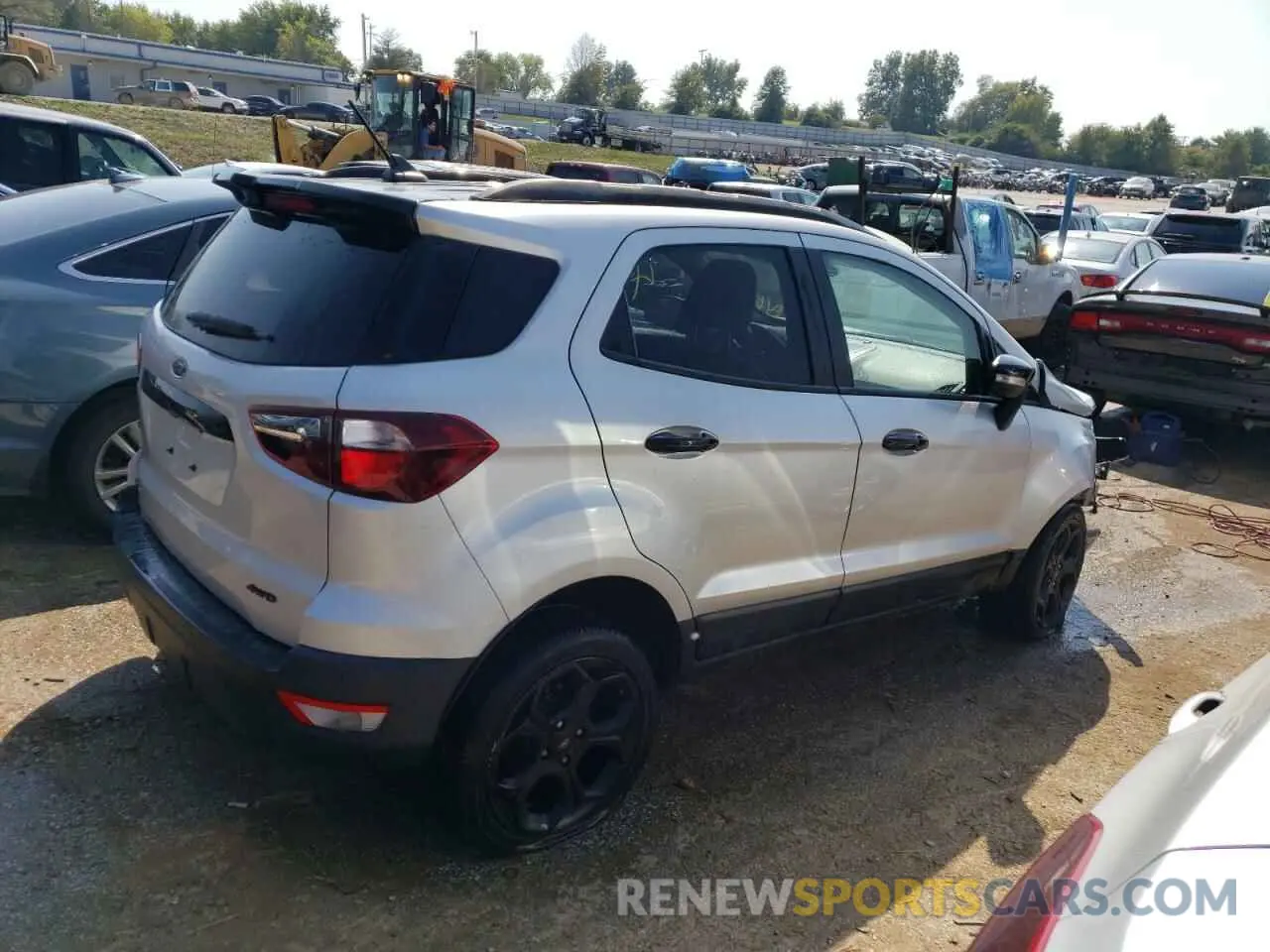 3 Photograph of a damaged car MAJ6S3JL4MC412270 FORD ECOSPORT 2021