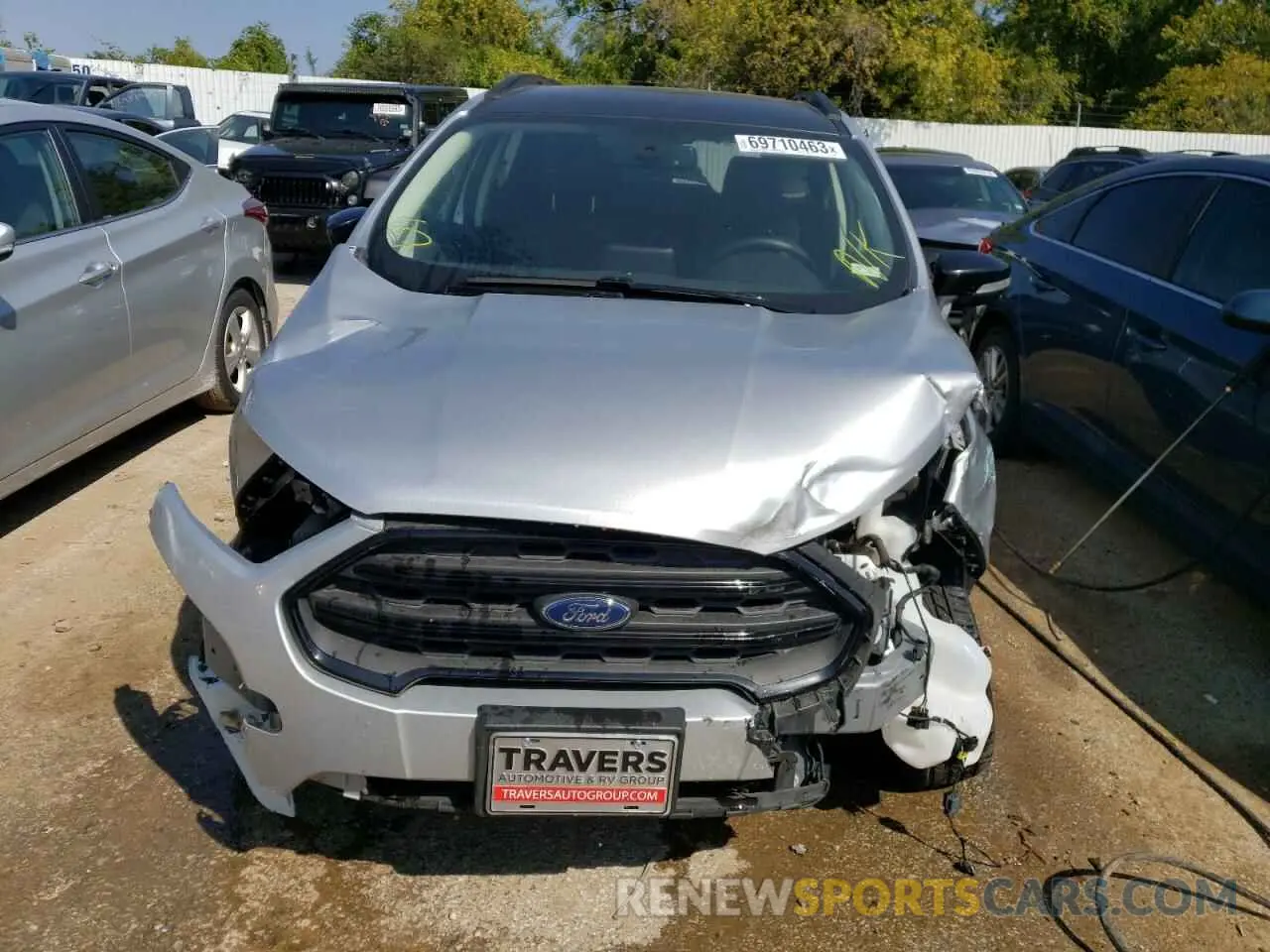 5 Photograph of a damaged car MAJ6S3JL4MC412270 FORD ECOSPORT 2021