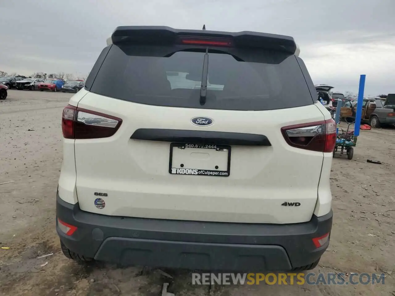 6 Фотография поврежденного автомобиля MAJ6S3JL6MC401495 FORD ECOSPORT 2021
