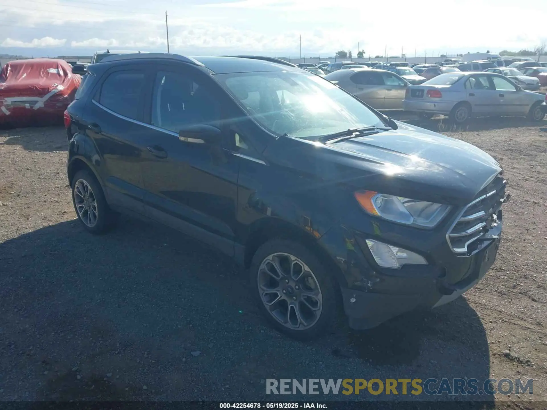 1 Photograph of a damaged car MAJ6S3KL1MC403251 FORD ECOSPORT 2021