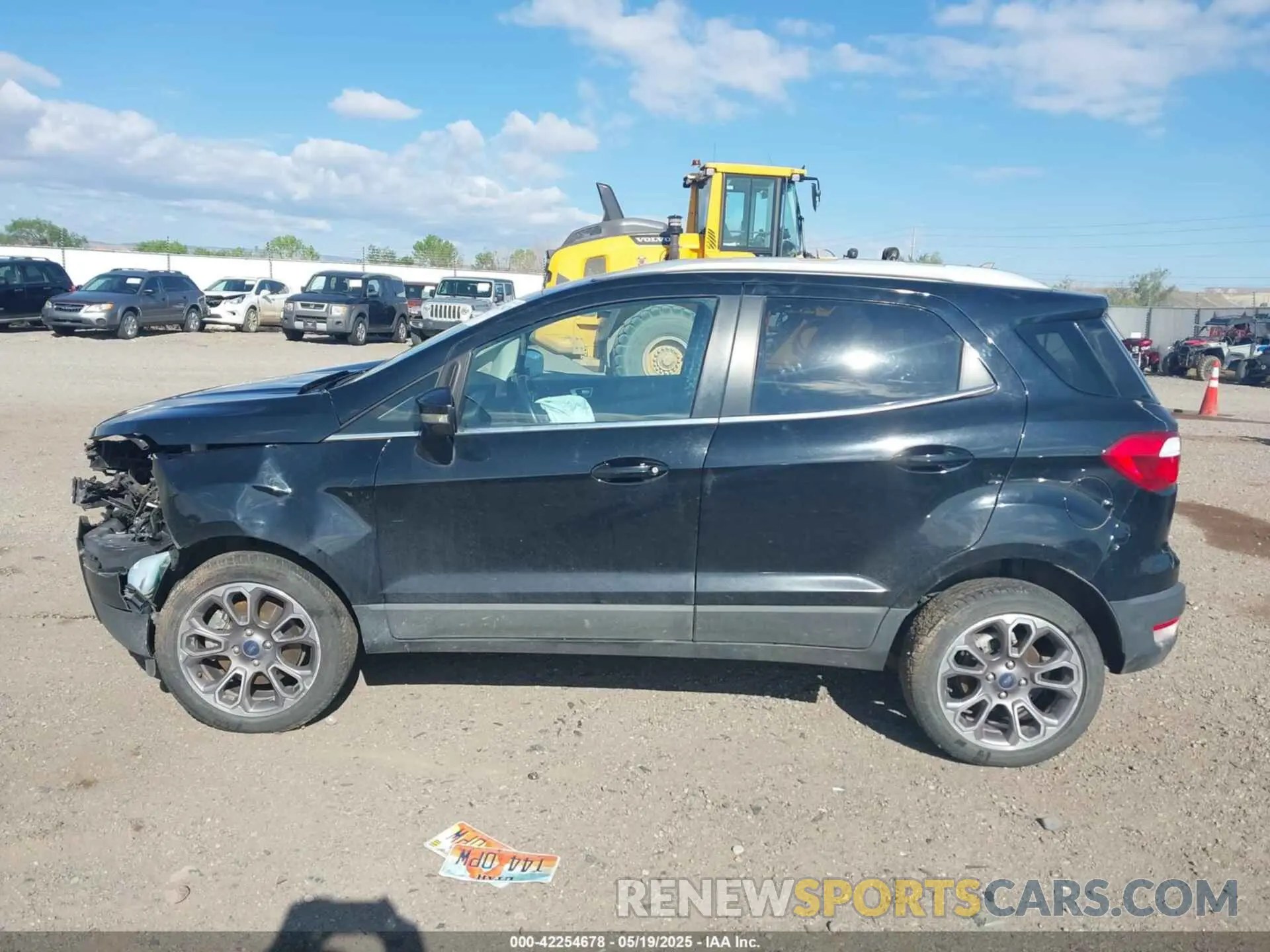 14 Photograph of a damaged car MAJ6S3KL1MC403251 FORD ECOSPORT 2021