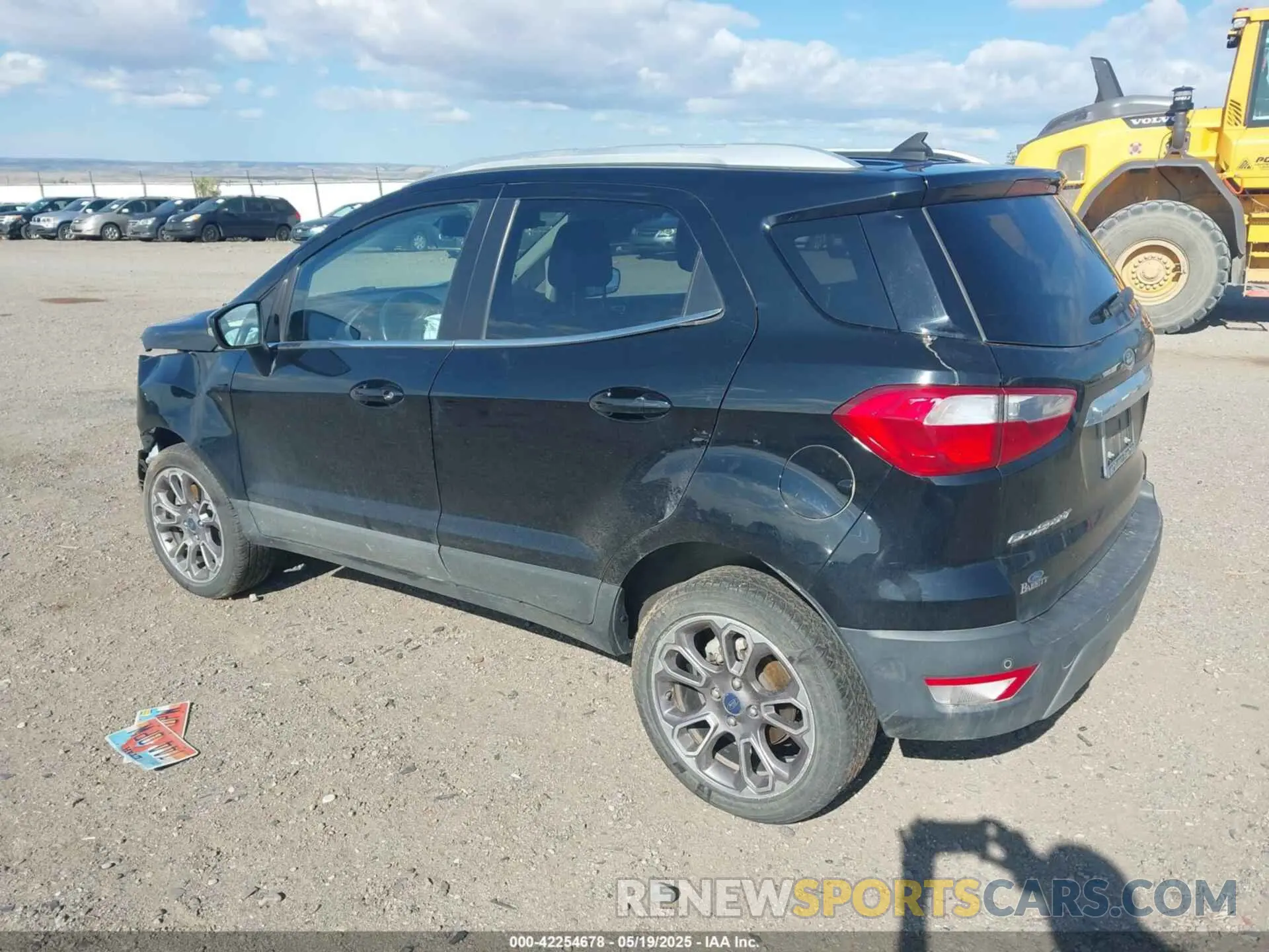 3 Photograph of a damaged car MAJ6S3KL1MC403251 FORD ECOSPORT 2021