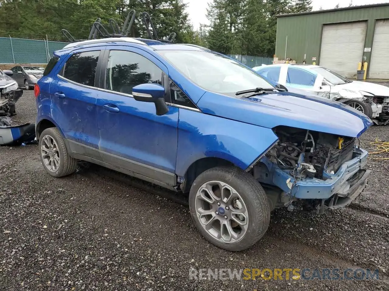4 Фотография поврежденного автомобиля MAJ6S3KL1MC448612 FORD ECOSPORT 2021