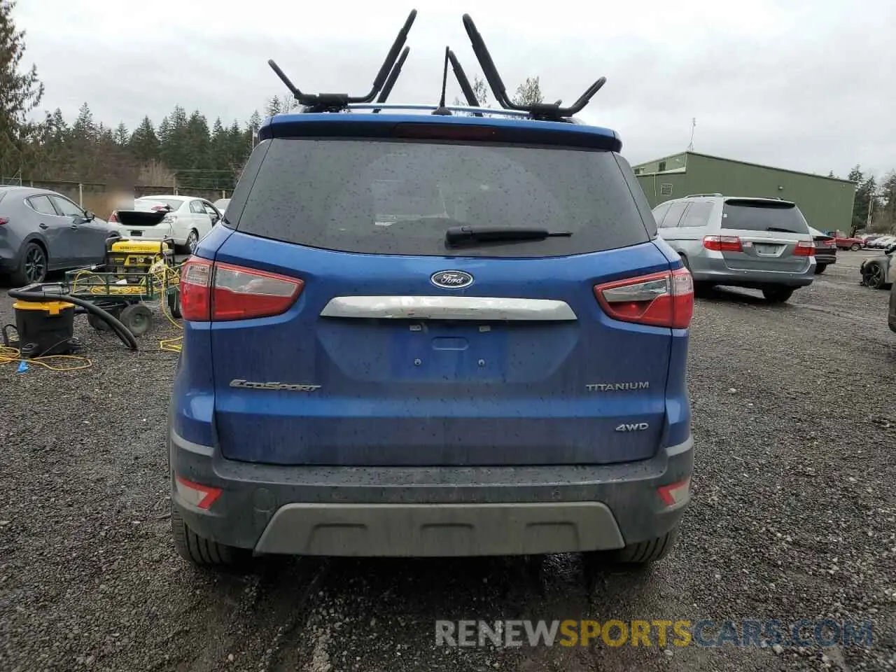 6 Фотография поврежденного автомобиля MAJ6S3KL1MC448612 FORD ECOSPORT 2021