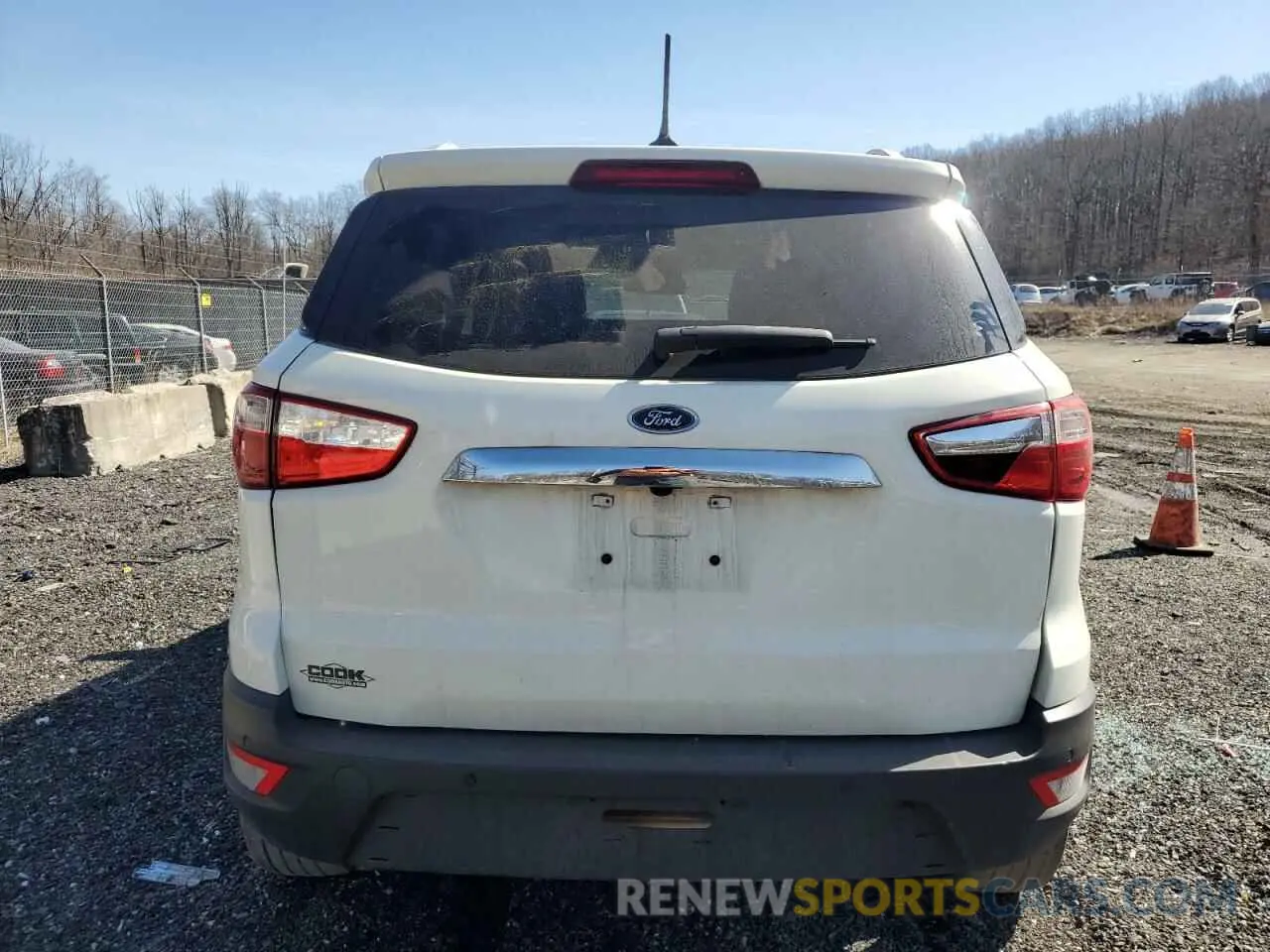 6 Photograph of a damaged car MAJ6S3KL3MC402098 FORD ECOSPORT 2021