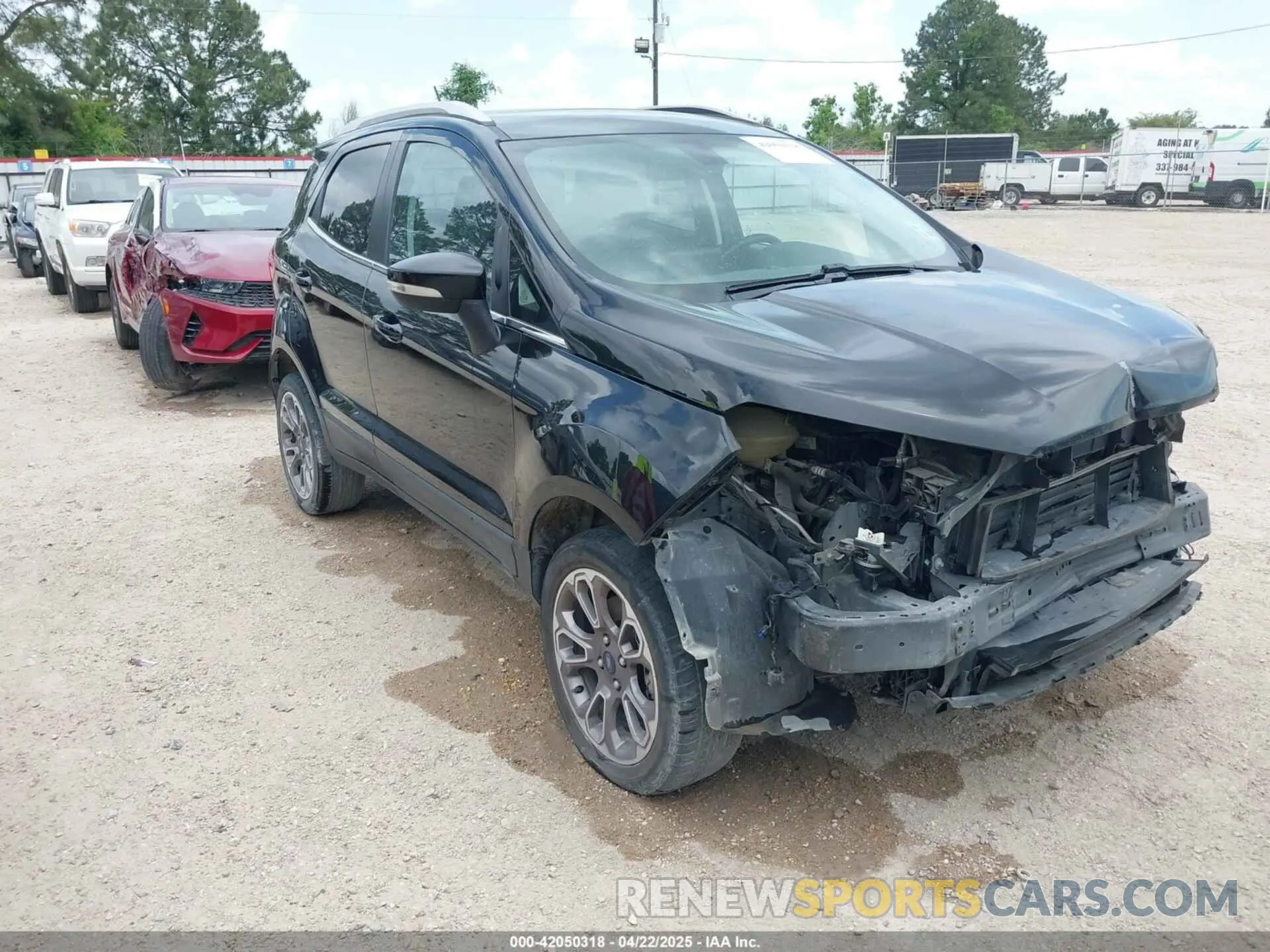 1 Photograph of a damaged car MAJ6S3KL7MC400564 FORD ECOSPORT 2021