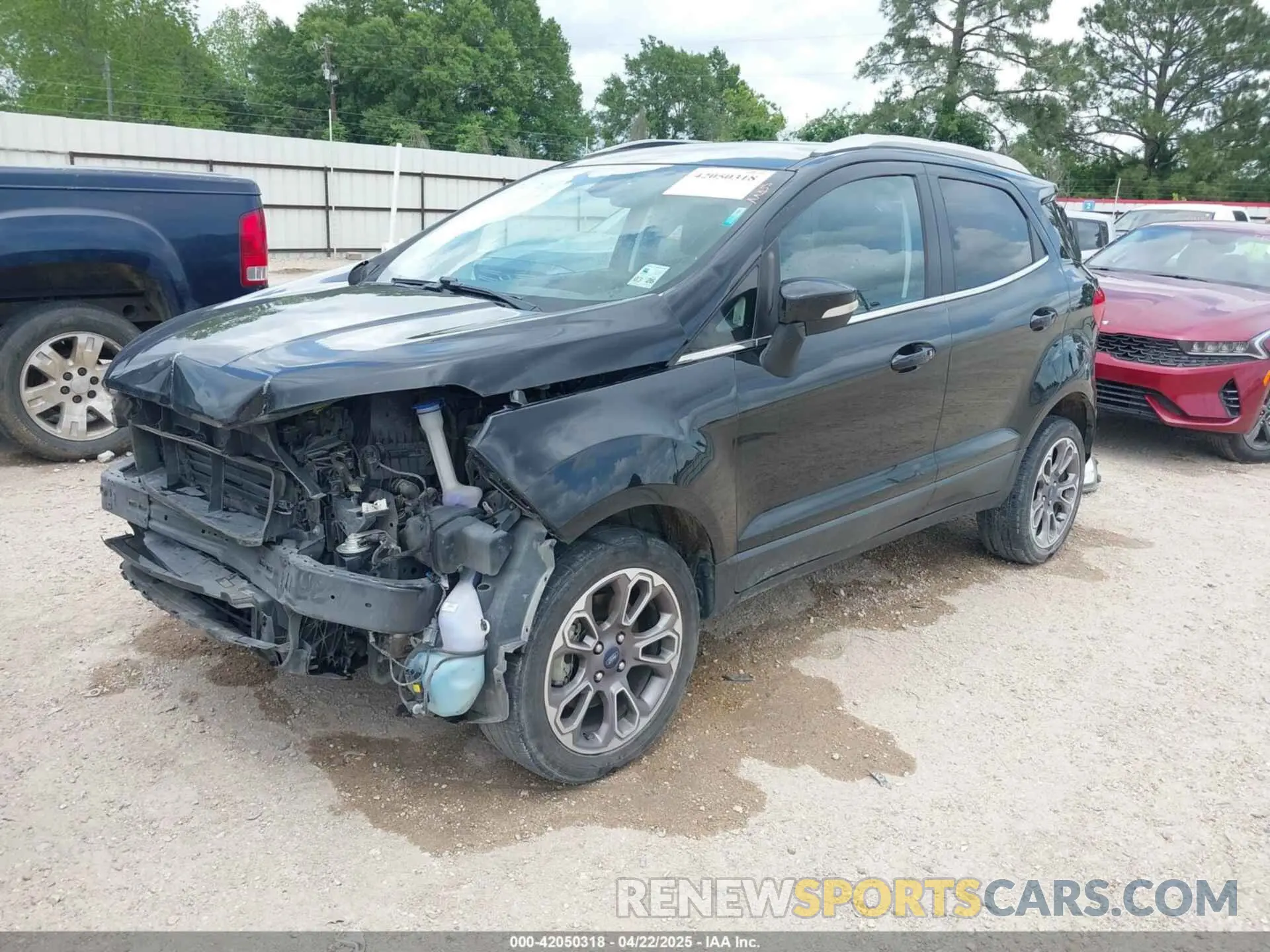 2 Photograph of a damaged car MAJ6S3KL7MC400564 FORD ECOSPORT 2021