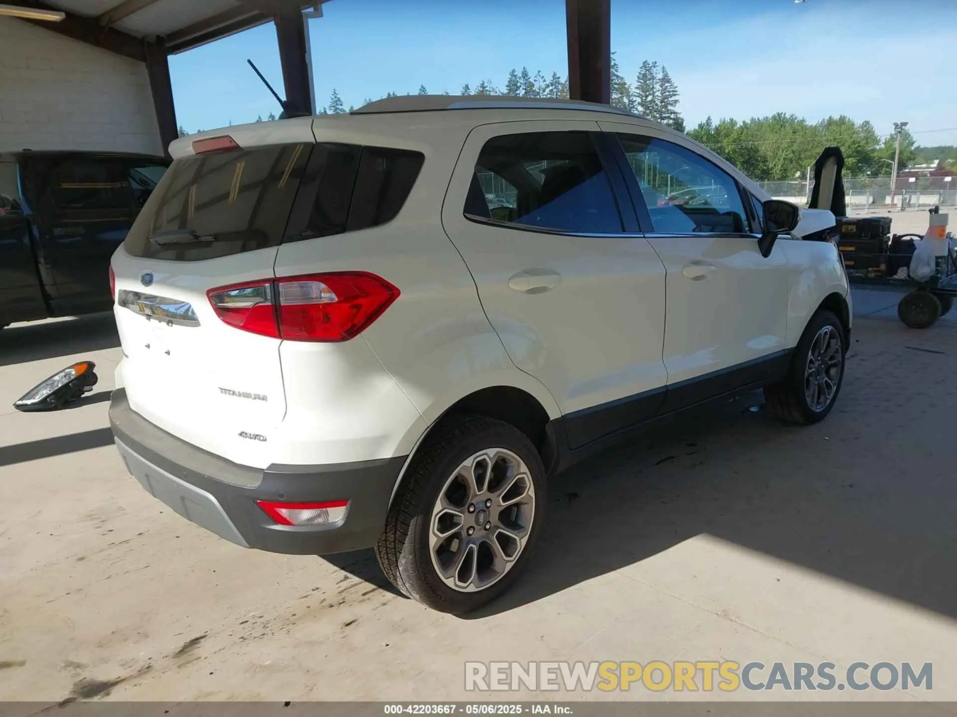 4 Фотография поврежденного автомобиля MAJ6S3KL8MC402081 FORD ECOSPORT 2021