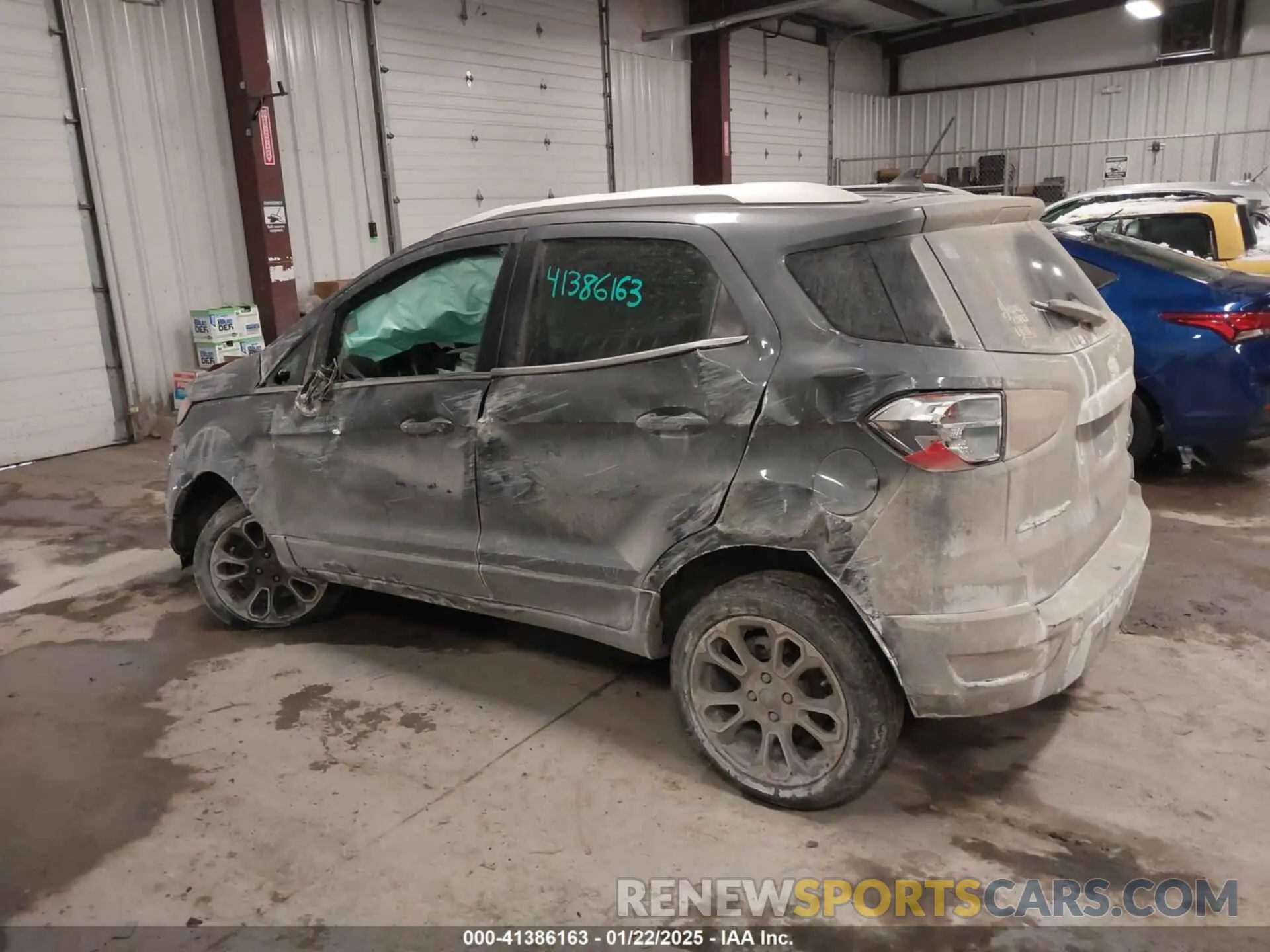 14 Photograph of a damaged car MAJ6S3KL9MC405474 FORD ECOSPORT 2021