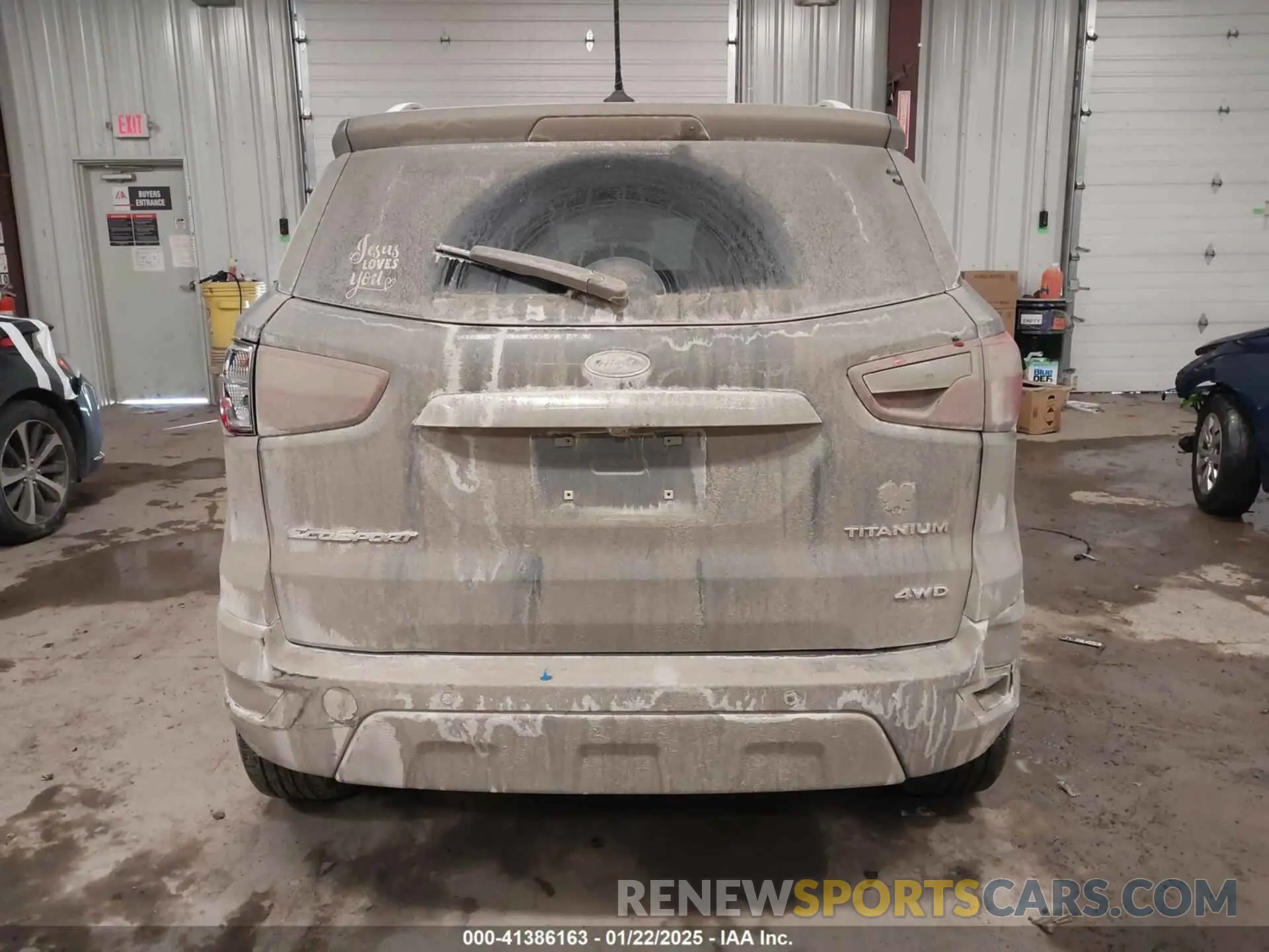 16 Photograph of a damaged car MAJ6S3KL9MC405474 FORD ECOSPORT 2021