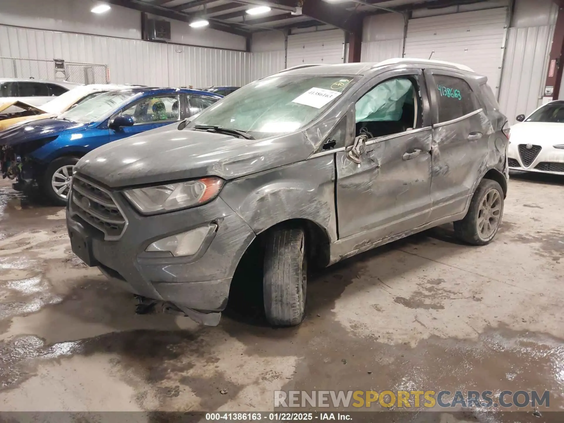 2 Photograph of a damaged car MAJ6S3KL9MC405474 FORD ECOSPORT 2021