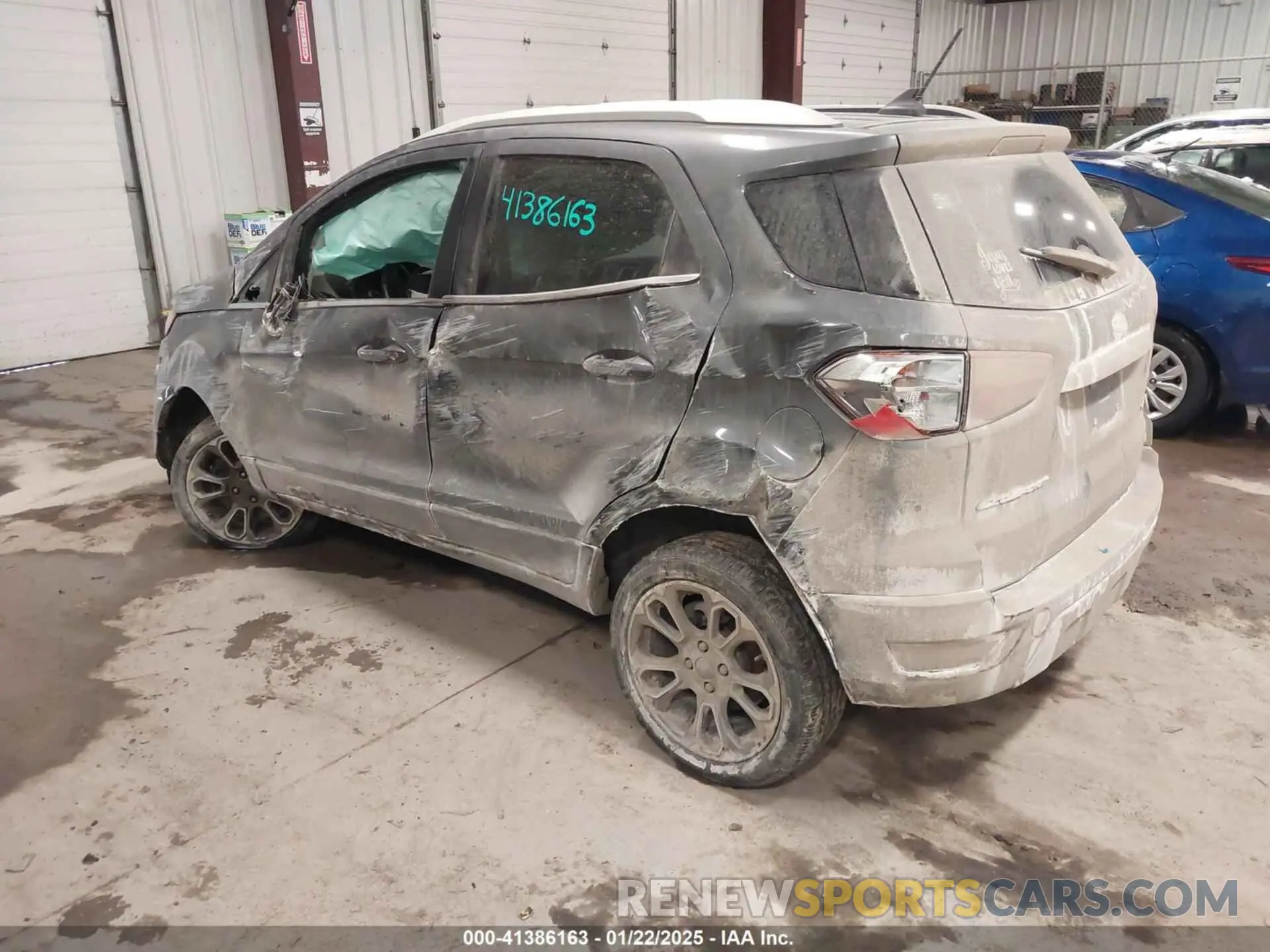 3 Photograph of a damaged car MAJ6S3KL9MC405474 FORD ECOSPORT 2021