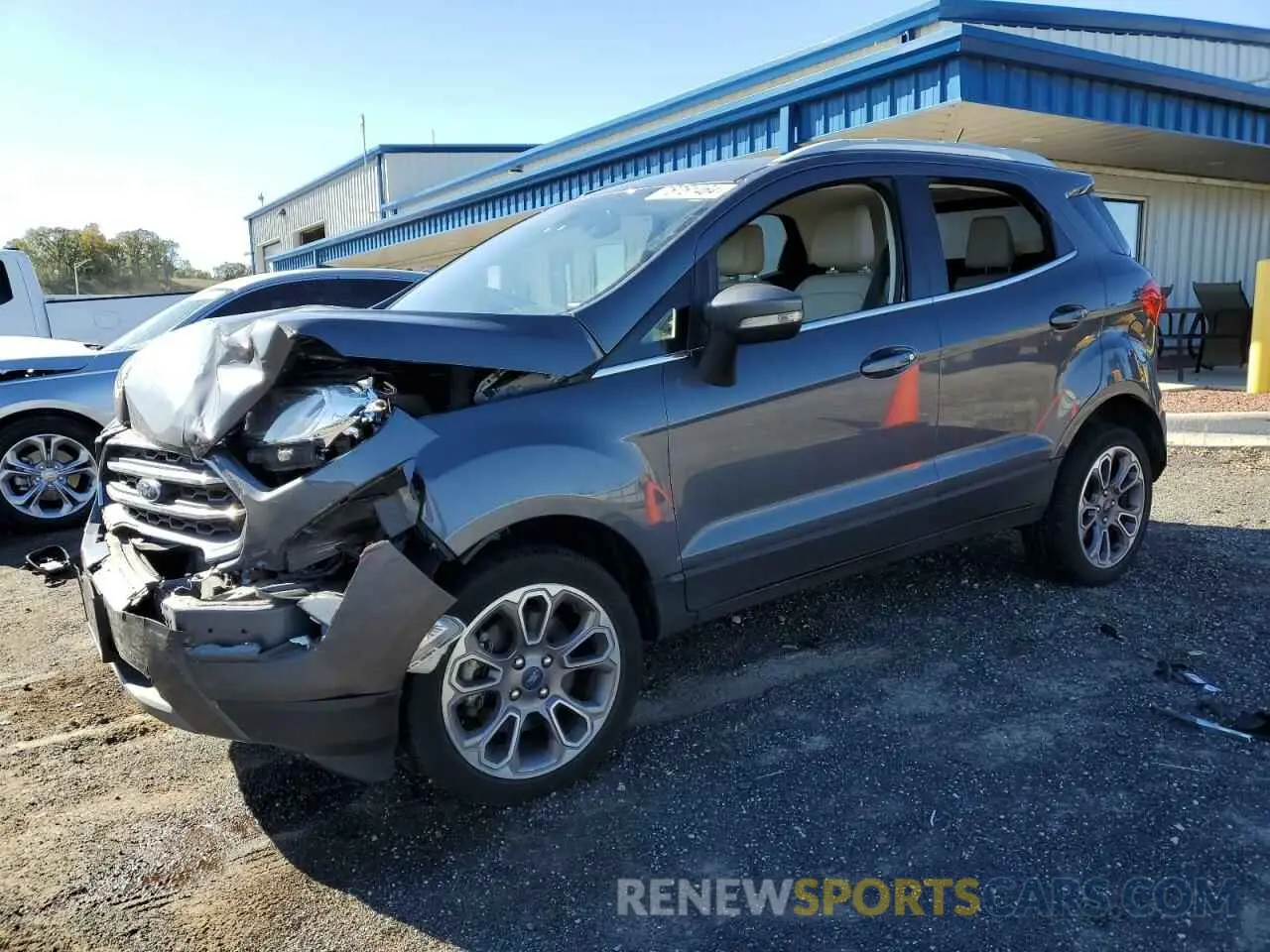 1 Фотография поврежденного автомобиля MAJ6S3KLXMC403359 FORD ECOSPORT 2021