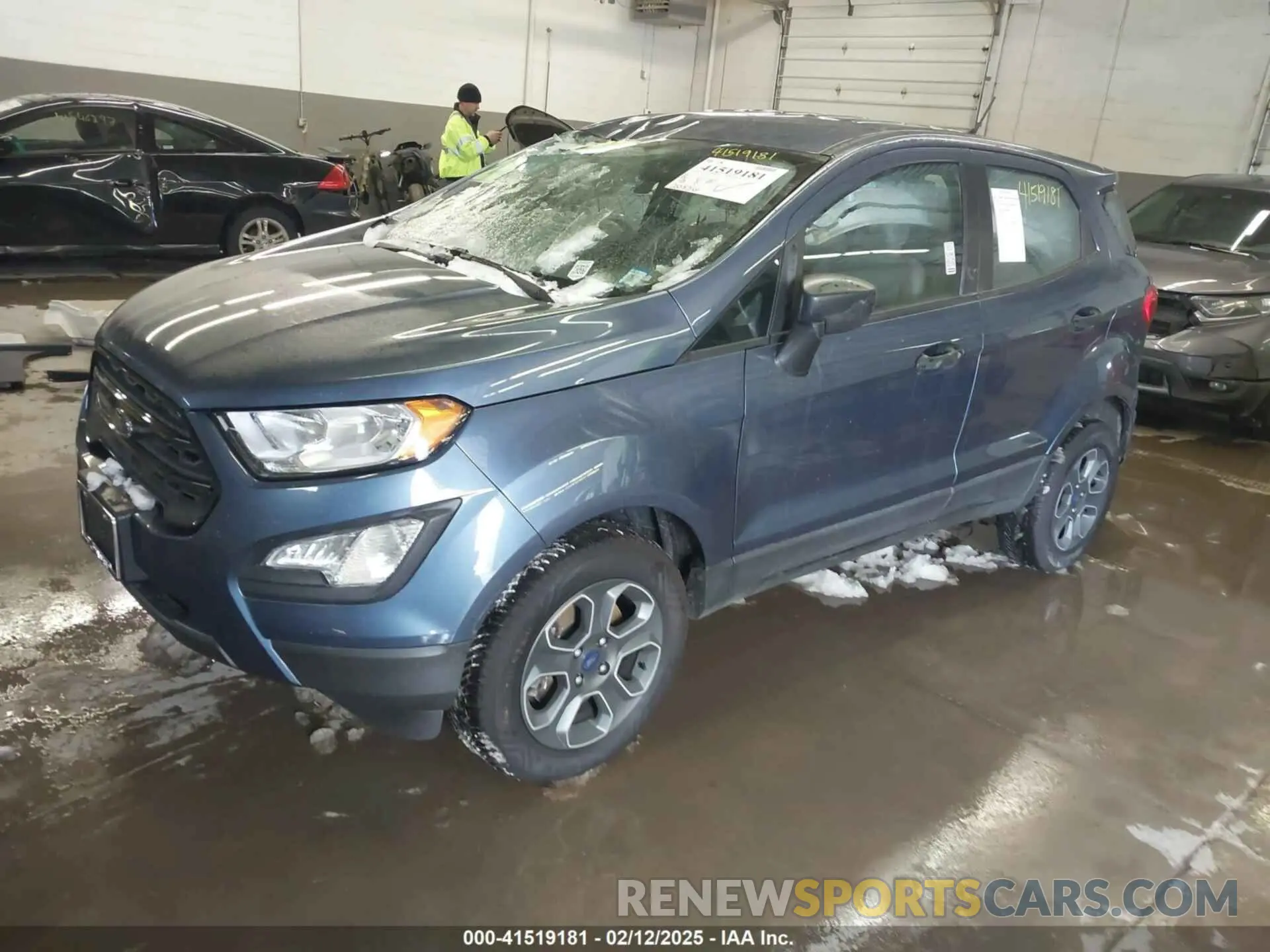 2 Фотография поврежденного автомобиля MAJ6S3FL0NC457085 FORD ECOSPORT 2022
