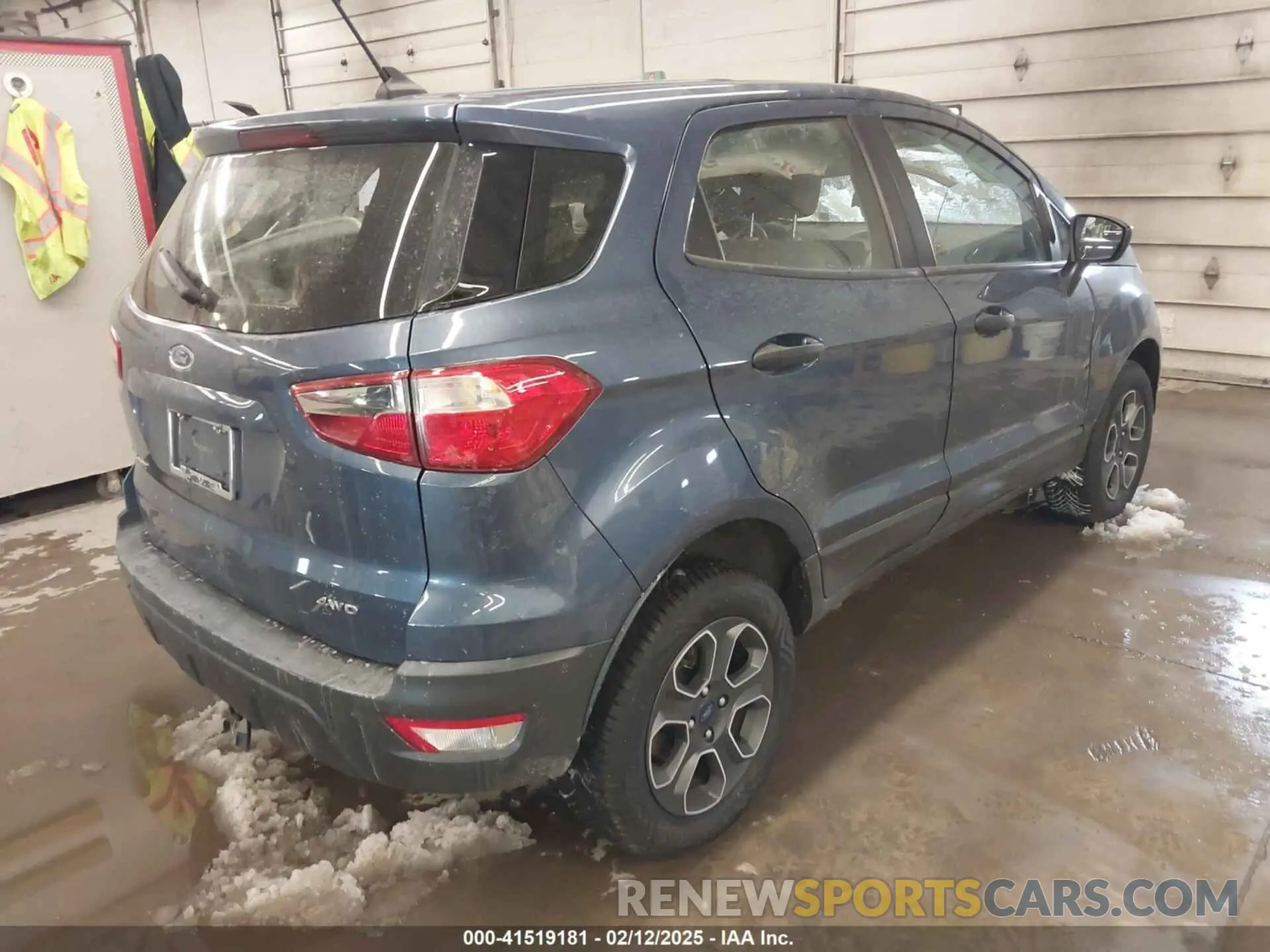 4 Фотография поврежденного автомобиля MAJ6S3FL0NC457085 FORD ECOSPORT 2022