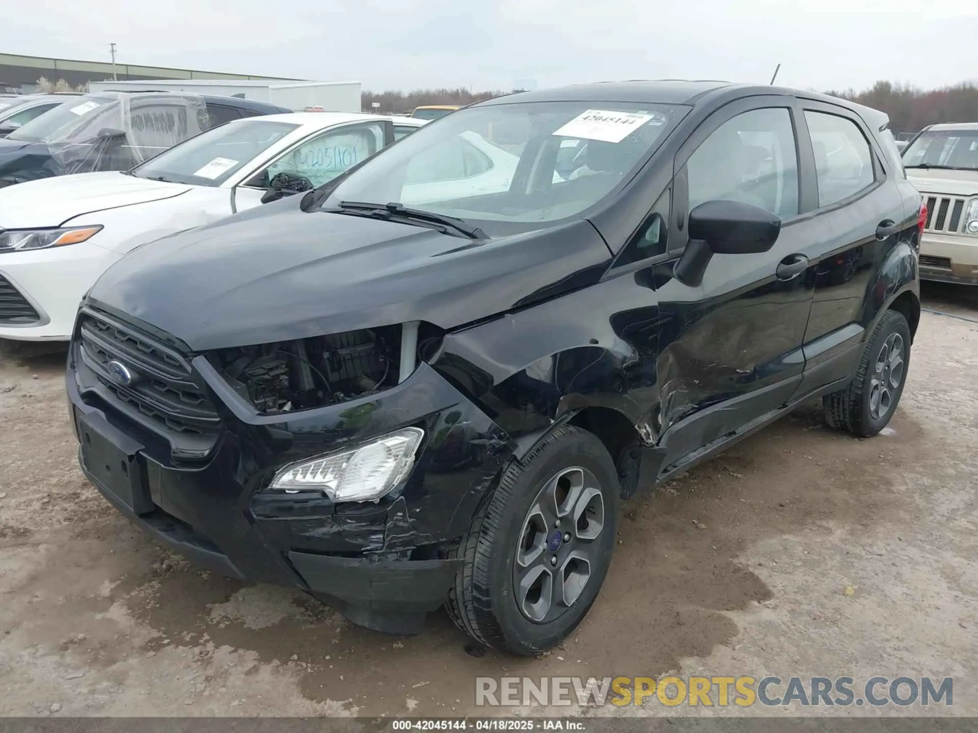 2 Фотография поврежденного автомобиля MAJ6S3FL0NC461251 FORD ECOSPORT 2022