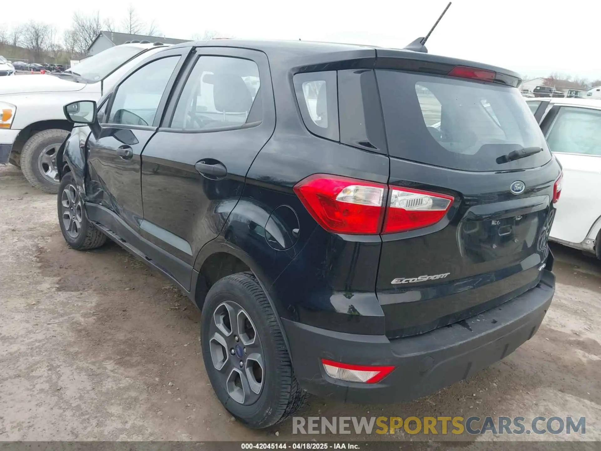 3 Фотография поврежденного автомобиля MAJ6S3FL0NC461251 FORD ECOSPORT 2022