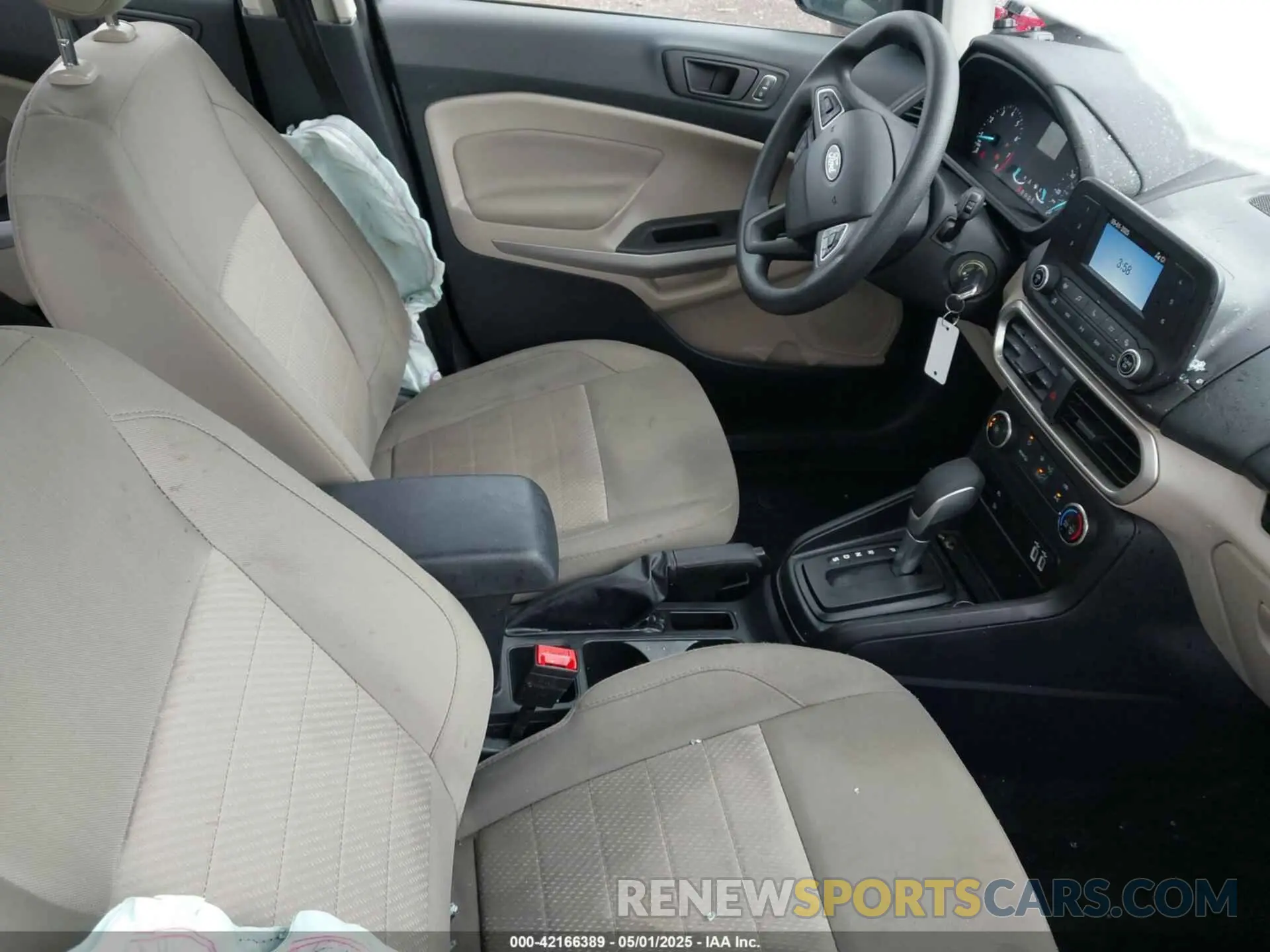 5 Фотография поврежденного автомобиля MAJ6S3FL3NC464015 FORD ECOSPORT 2022