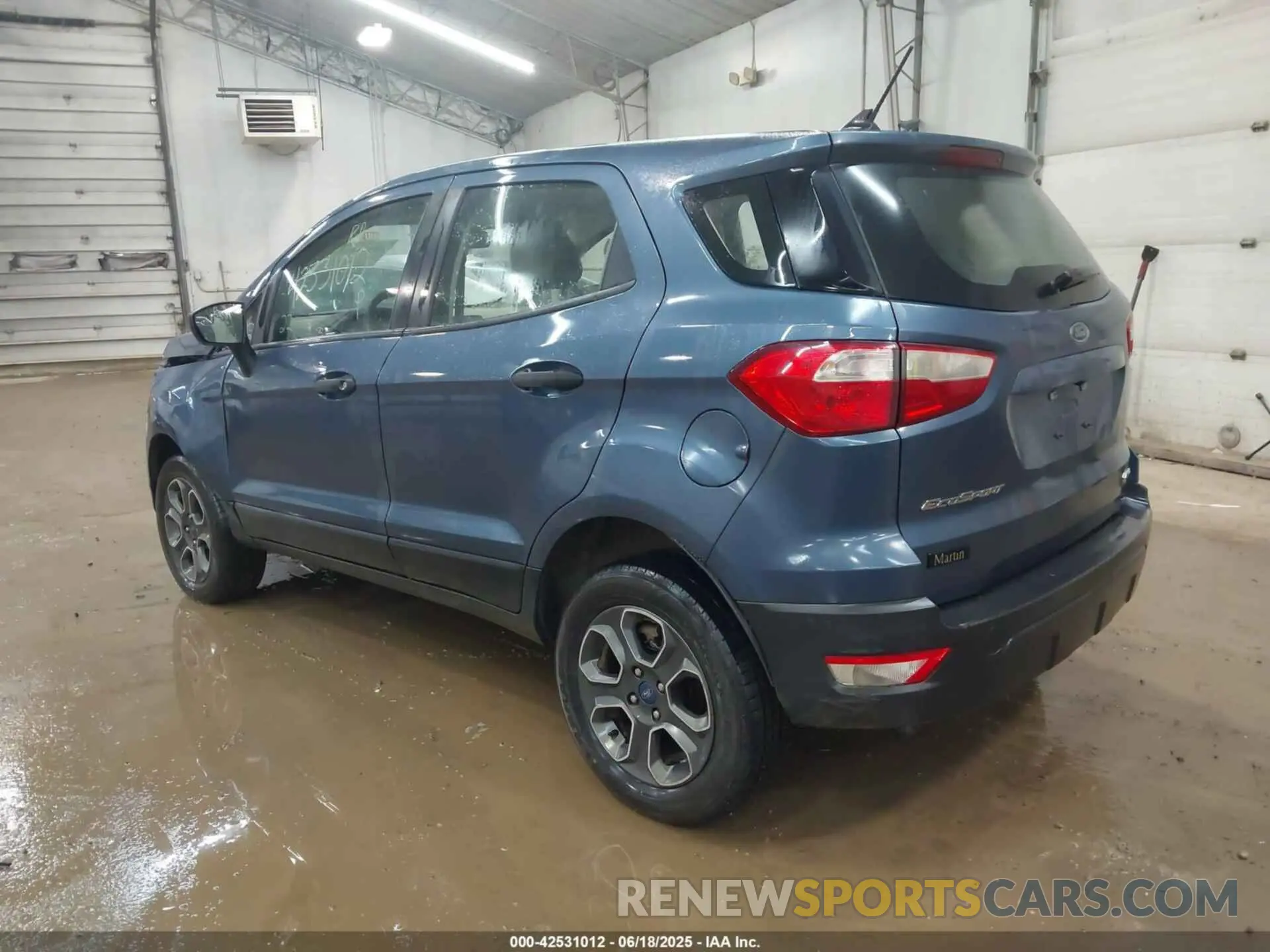 3 Photograph of a damaged car MAJ6S3FL3NC475001 FORD ECOSPORT 2022