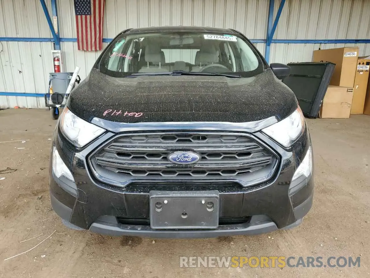 5 Photograph of a damaged car MAJ6S3FL4NC464783 FORD ECOSPORT 2022