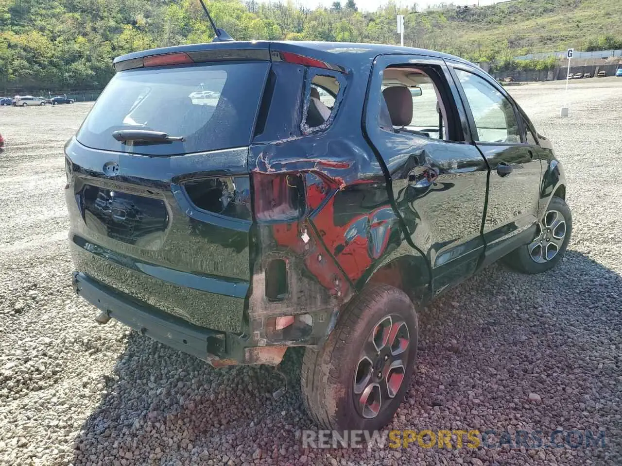 3 Photograph of a damaged car MAJ6S3FL4NC466808 FORD ECOSPORT 2022