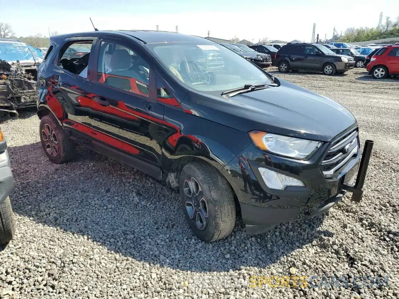 4 Photograph of a damaged car MAJ6S3FL4NC466808 FORD ECOSPORT 2022