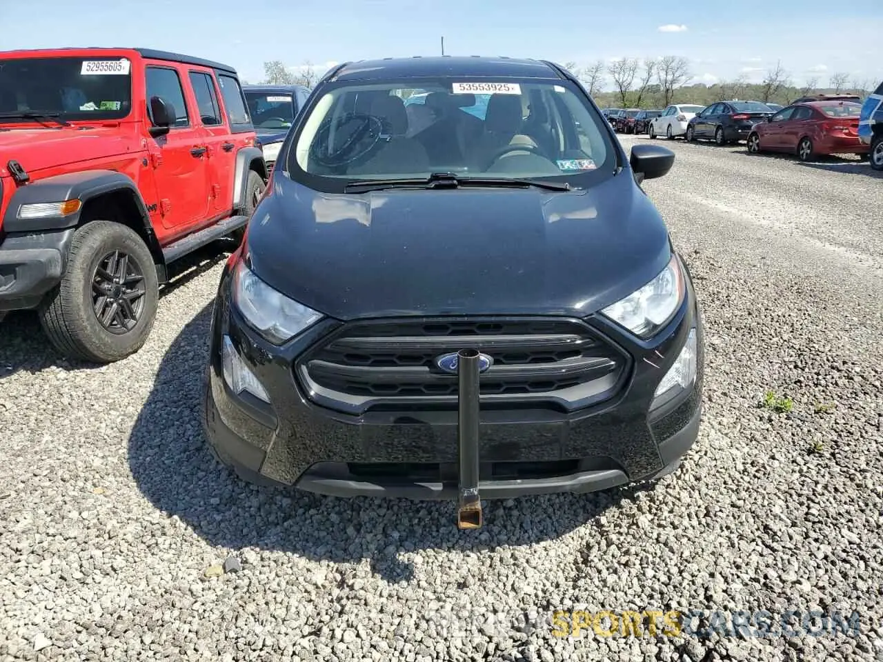 5 Photograph of a damaged car MAJ6S3FL4NC466808 FORD ECOSPORT 2022