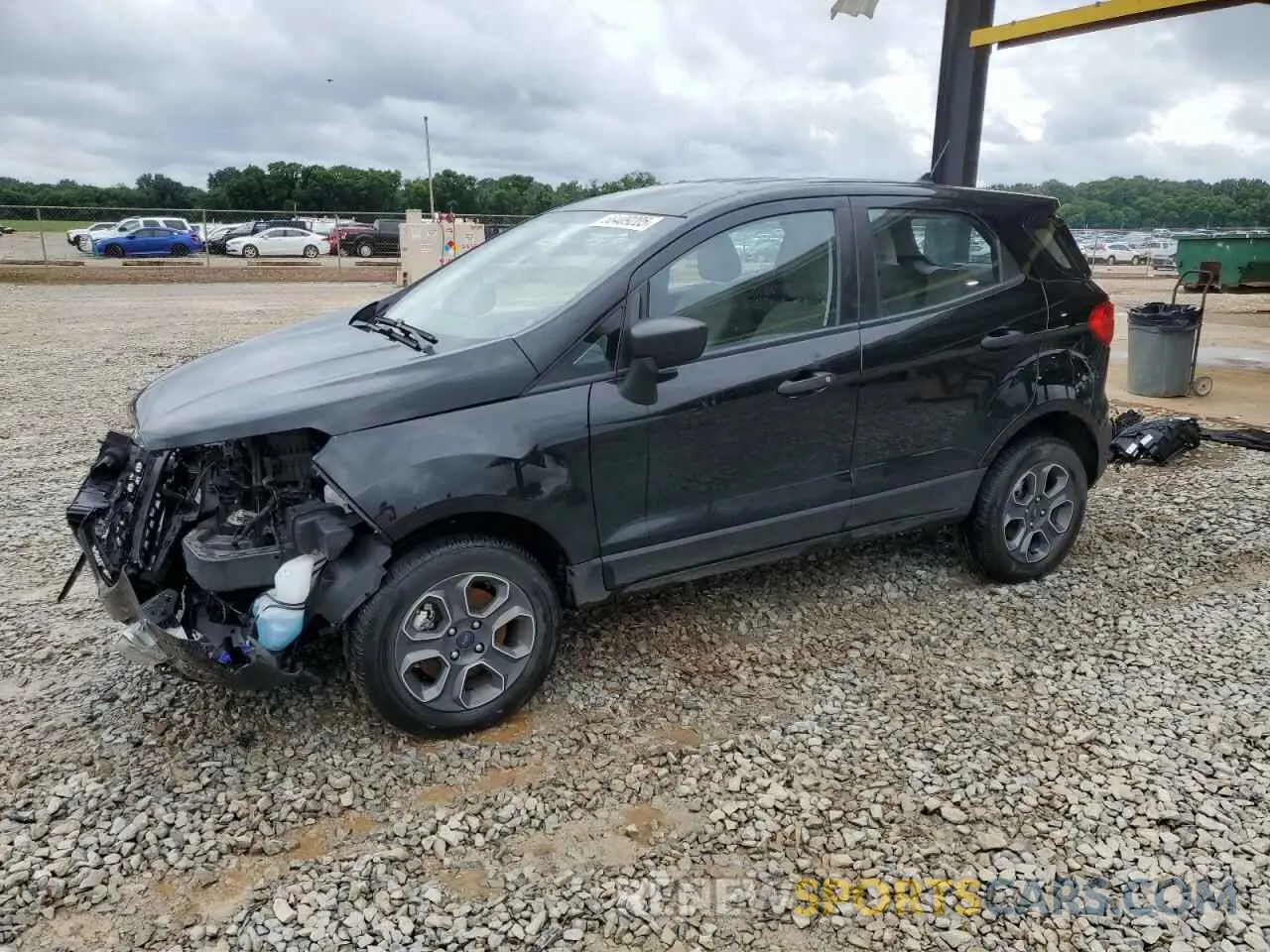 1 Фотография поврежденного автомобиля MAJ6S3FL7NC473638 FORD ECOSPORT 2022