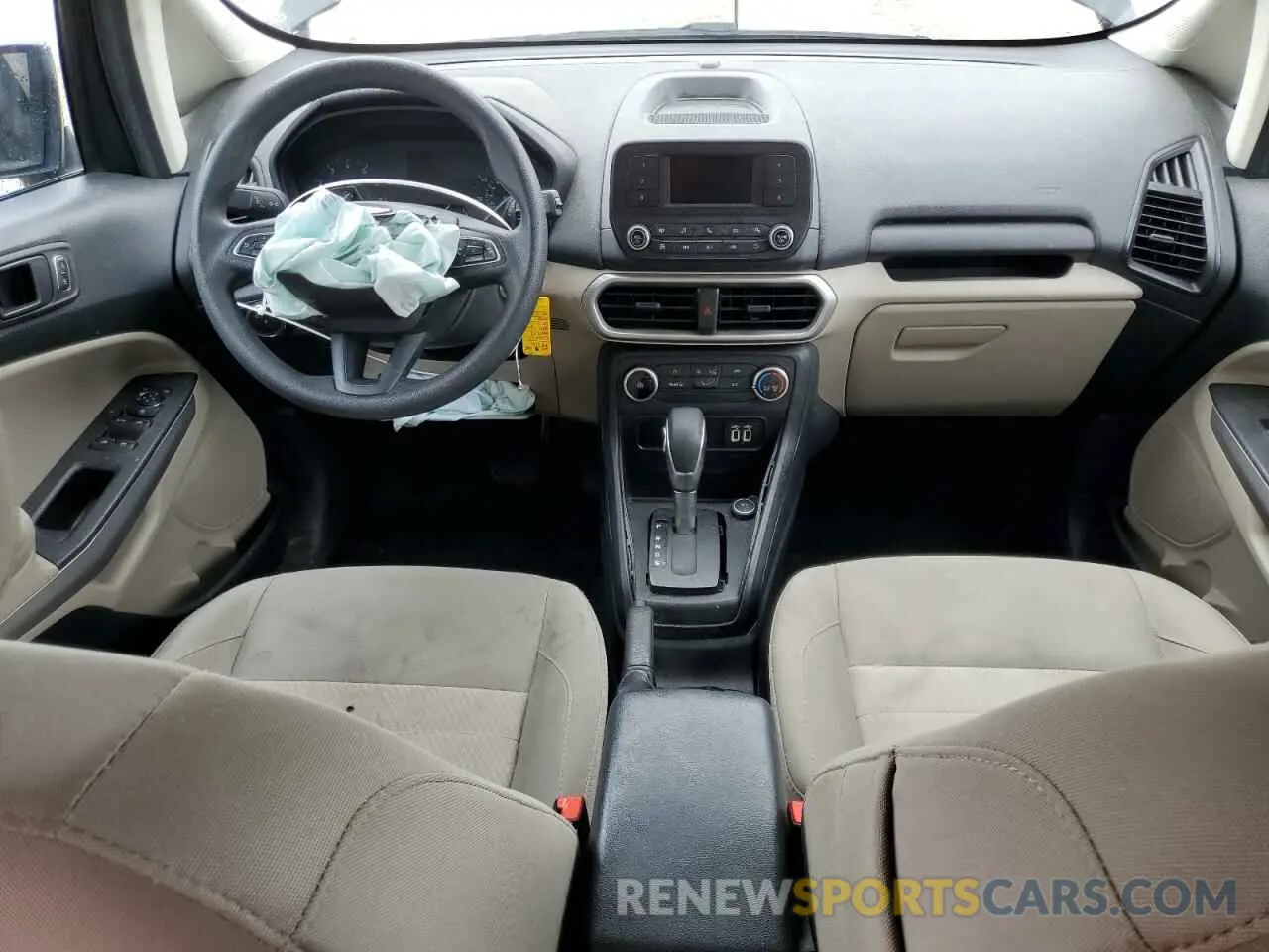 8 Фотография поврежденного автомобиля MAJ6S3FL7NC473638 FORD ECOSPORT 2022