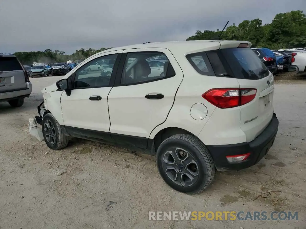 2 Фотография поврежденного автомобиля MAJ6S3FL8NC468030 FORD ECOSPORT 2022