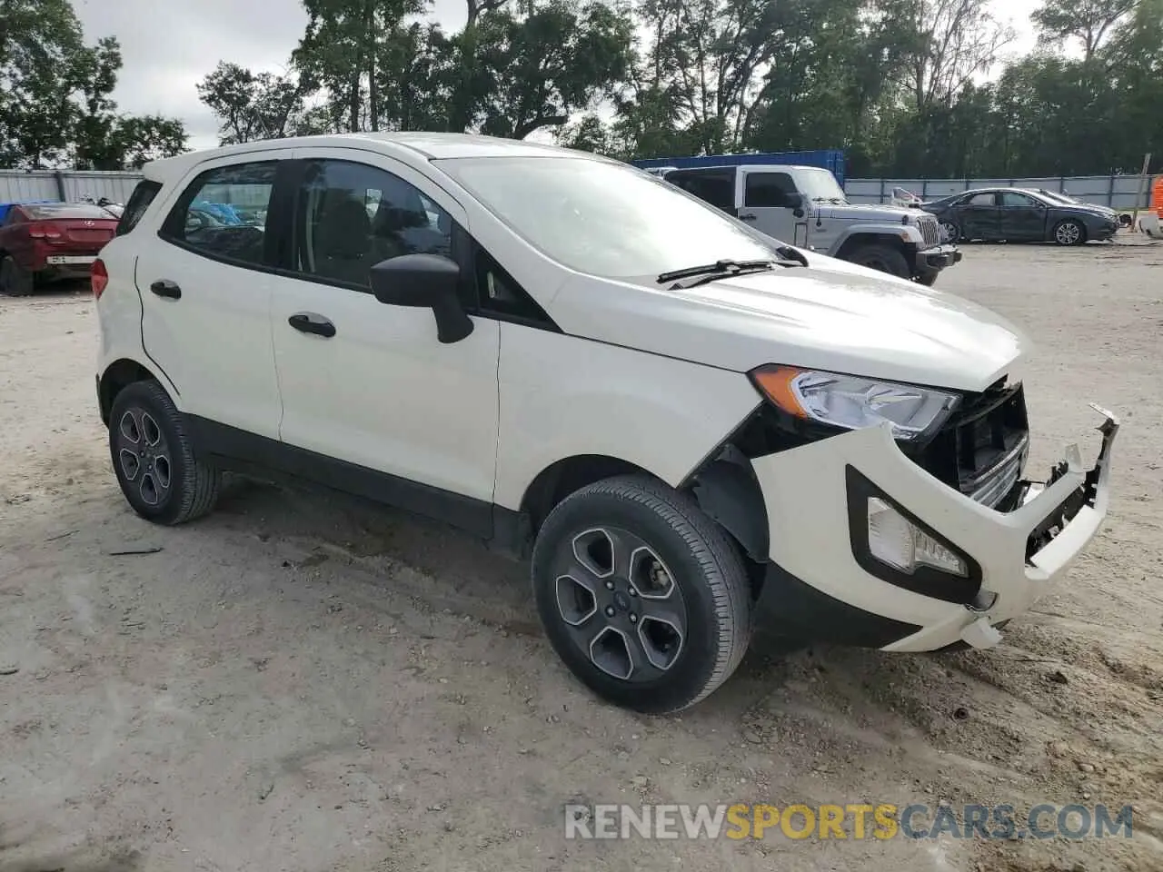 4 Фотография поврежденного автомобиля MAJ6S3FL8NC468030 FORD ECOSPORT 2022