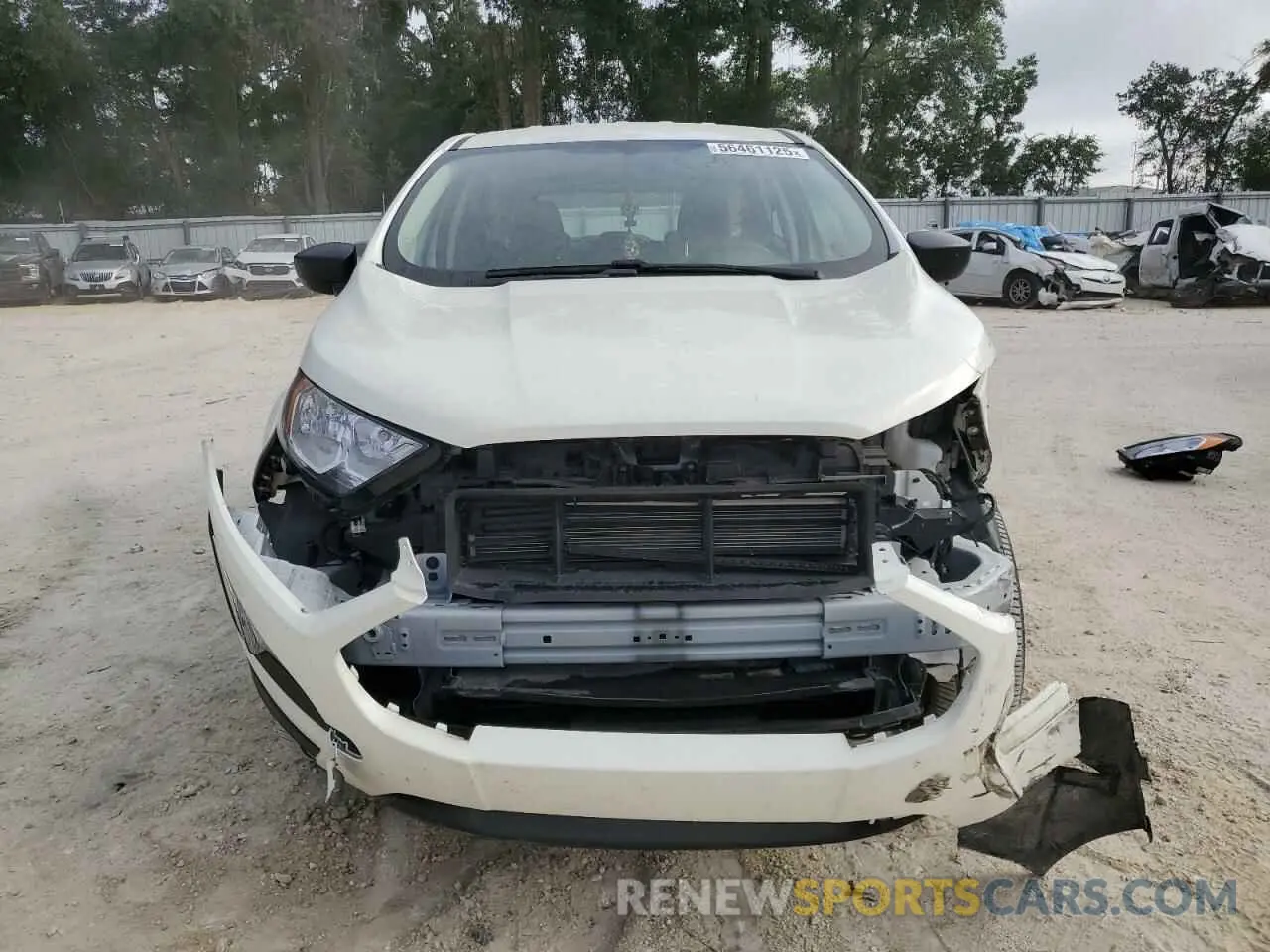 5 Фотография поврежденного автомобиля MAJ6S3FL8NC468030 FORD ECOSPORT 2022
