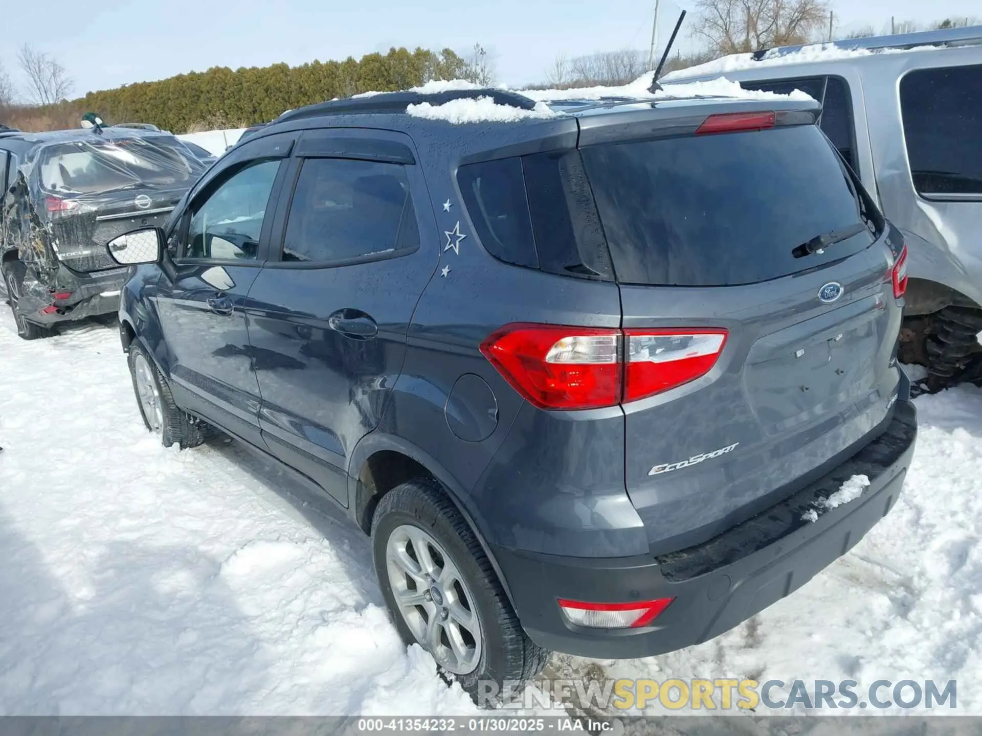 3 Photograph of a damaged car MAJ6S3GL0NC466609 FORD ECOSPORT 2022
