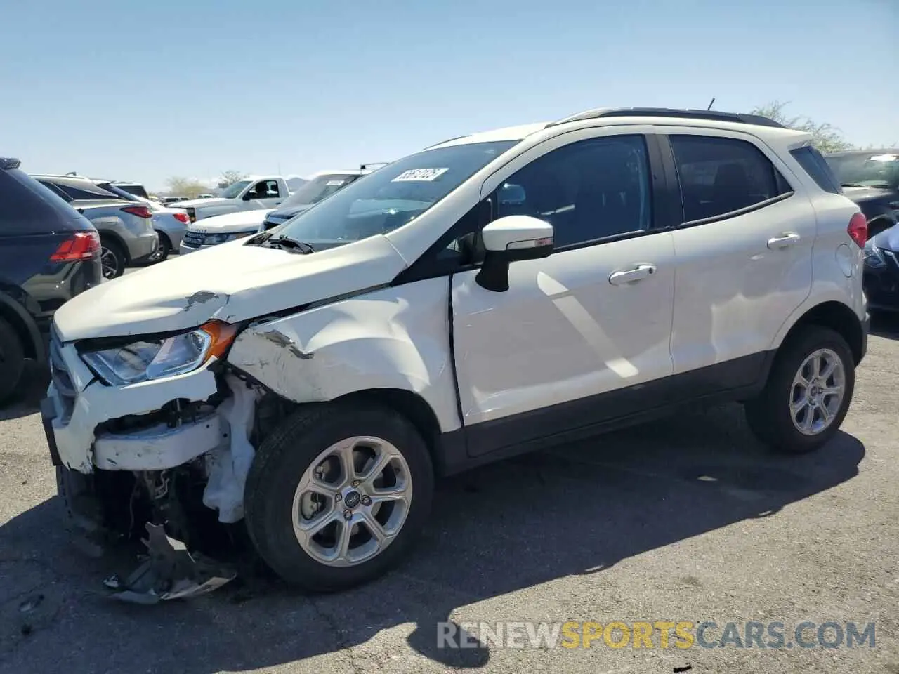 1 Фотография поврежденного автомобиля MAJ6S3GL0NC473978 FORD ECOSPORT 2022
