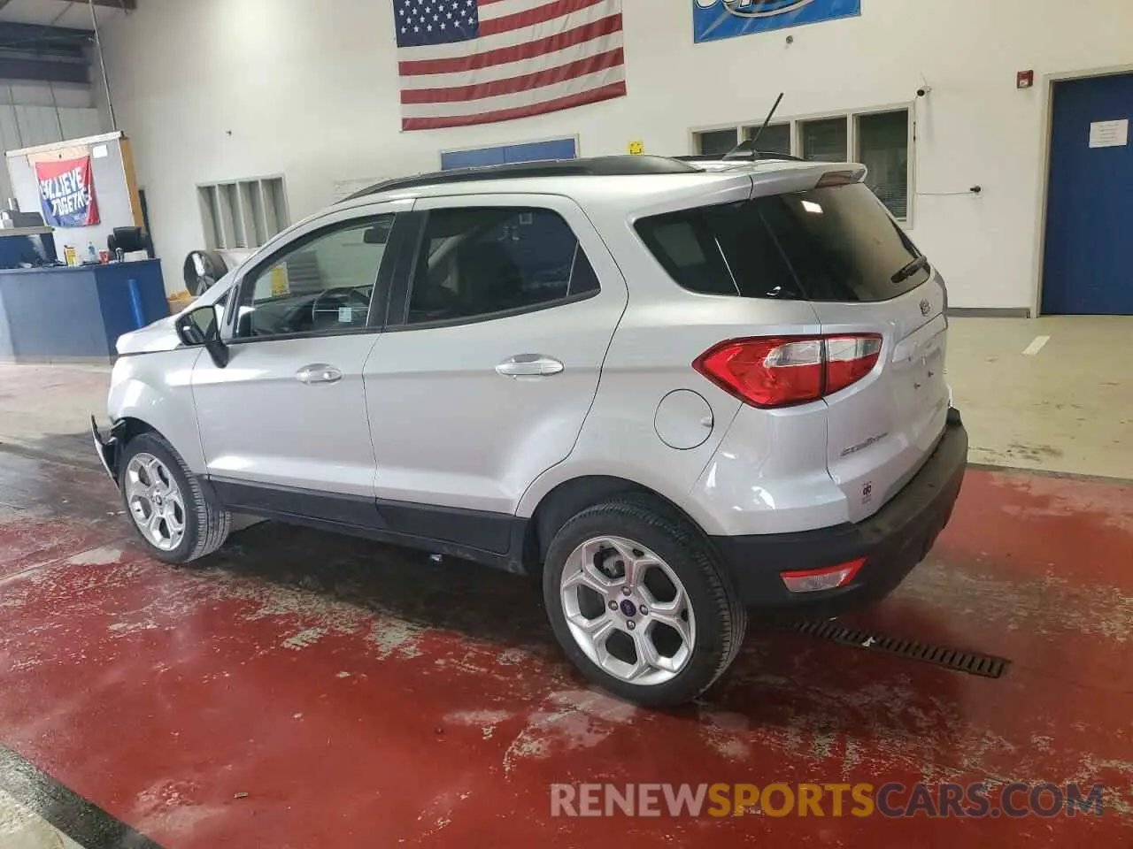 2 Фотография поврежденного автомобиля MAJ6S3GL1NC458390 FORD ECOSPORT 2022
