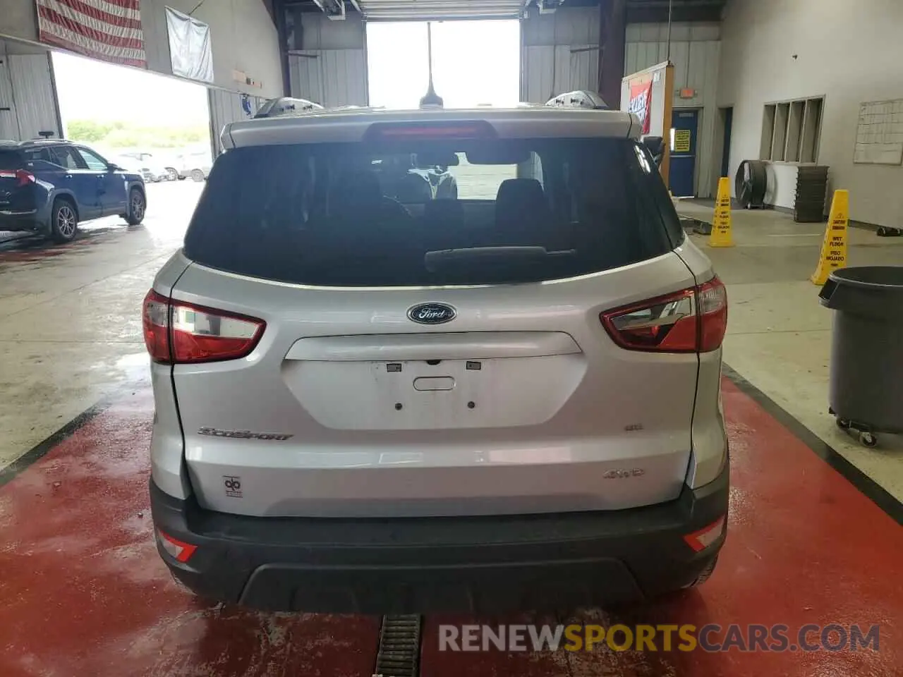 6 Фотография поврежденного автомобиля MAJ6S3GL1NC458390 FORD ECOSPORT 2022